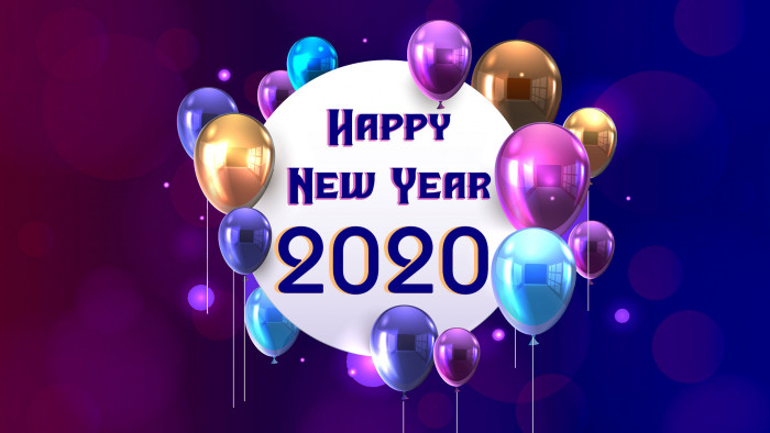 Welcome New Year 2020 Wallpapers Full HD 48801 - Baltana