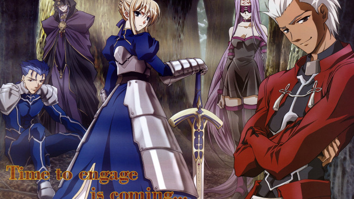Fate stay night characters HD wallpaper