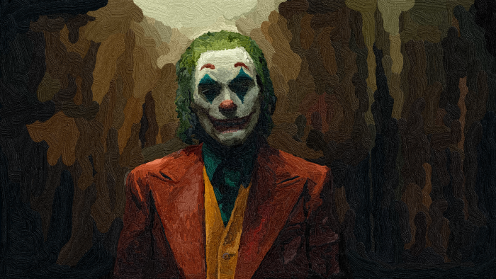 Paint Brush Joker Wallpaper - Baltana