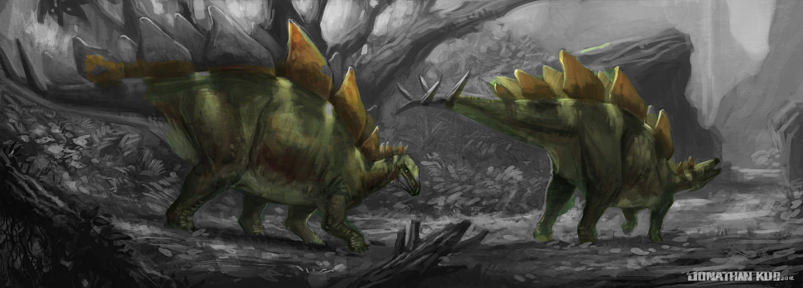 Stegosaurus Background Wallpaper 