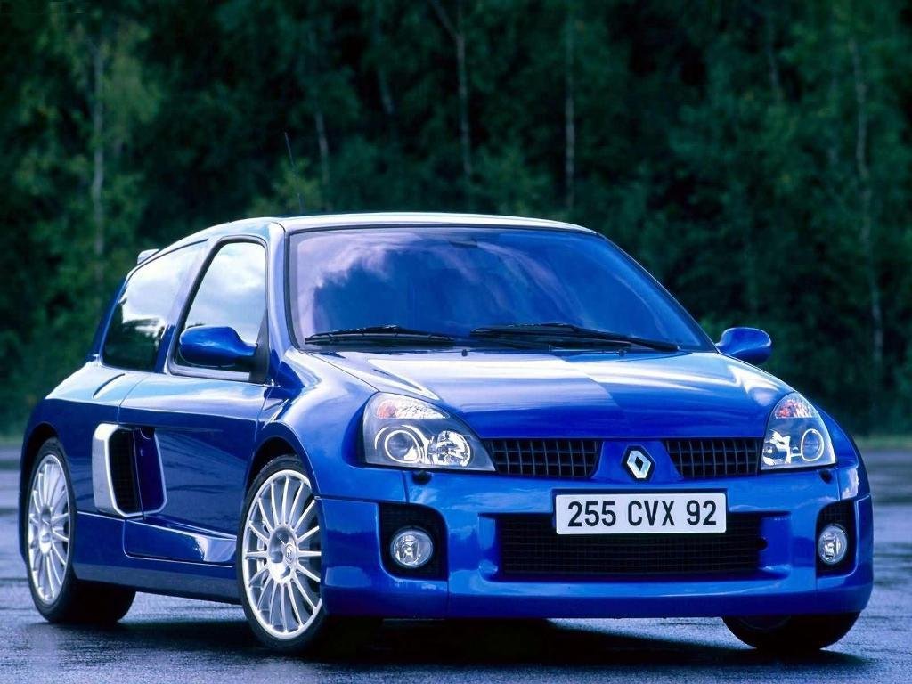 Blue Renault CLIO Best Wallpaper 