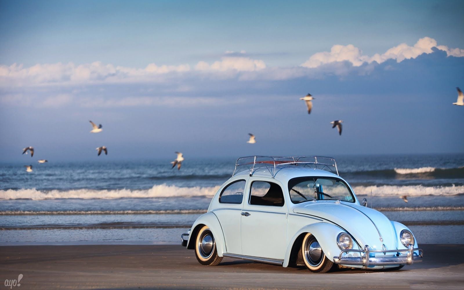 Volkswagen Fusca HD Desktop Wallpaper 
