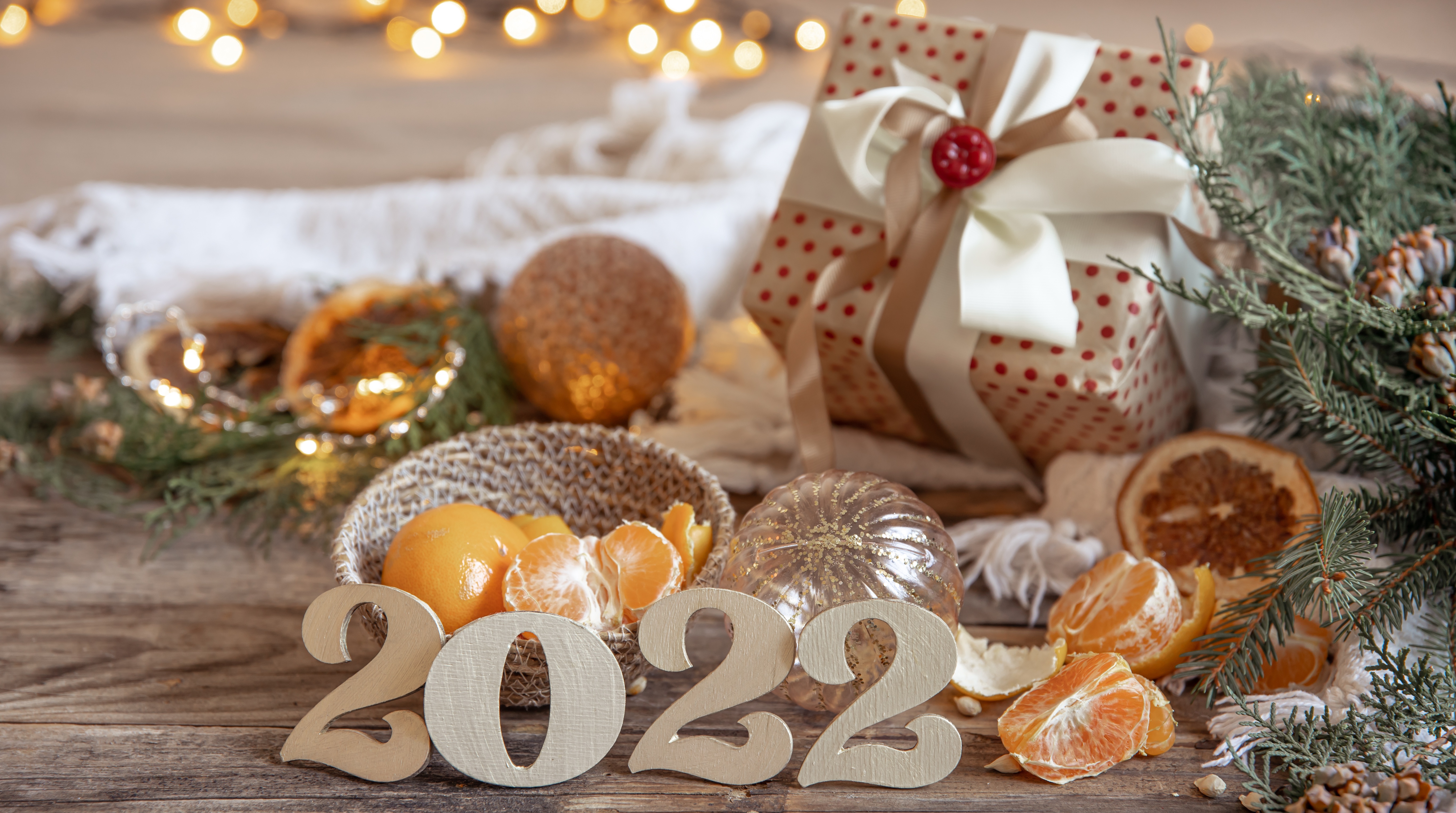 Happy New Year 2022 HD Wallpaper 