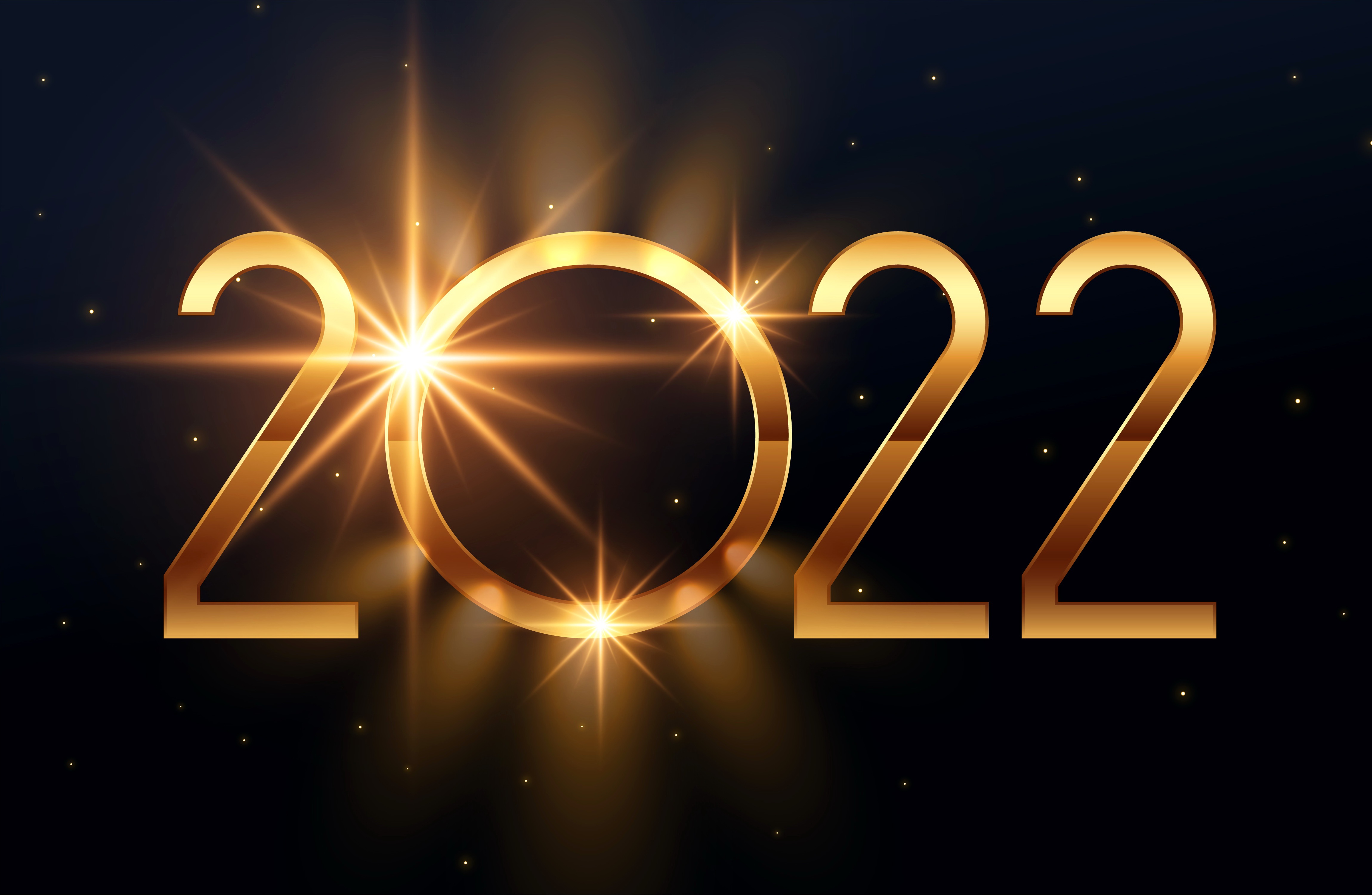 New Year 2022 4K HQ Background Wallpaper 
