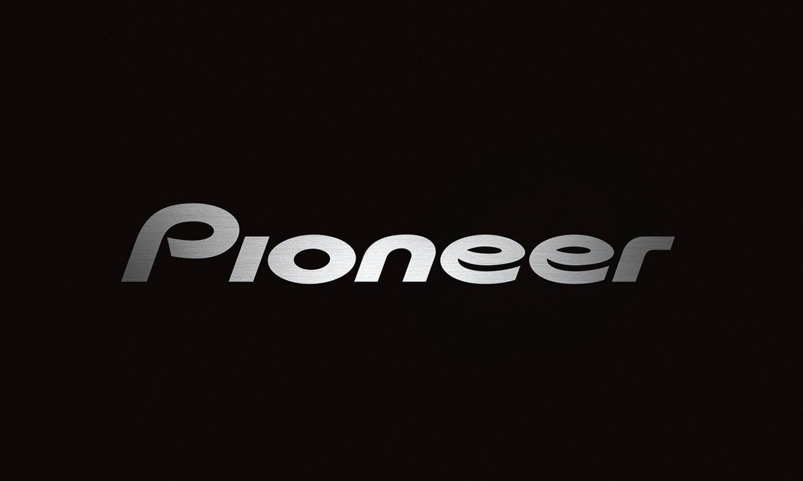 Black Background Pioneer Logo Wallpaper 