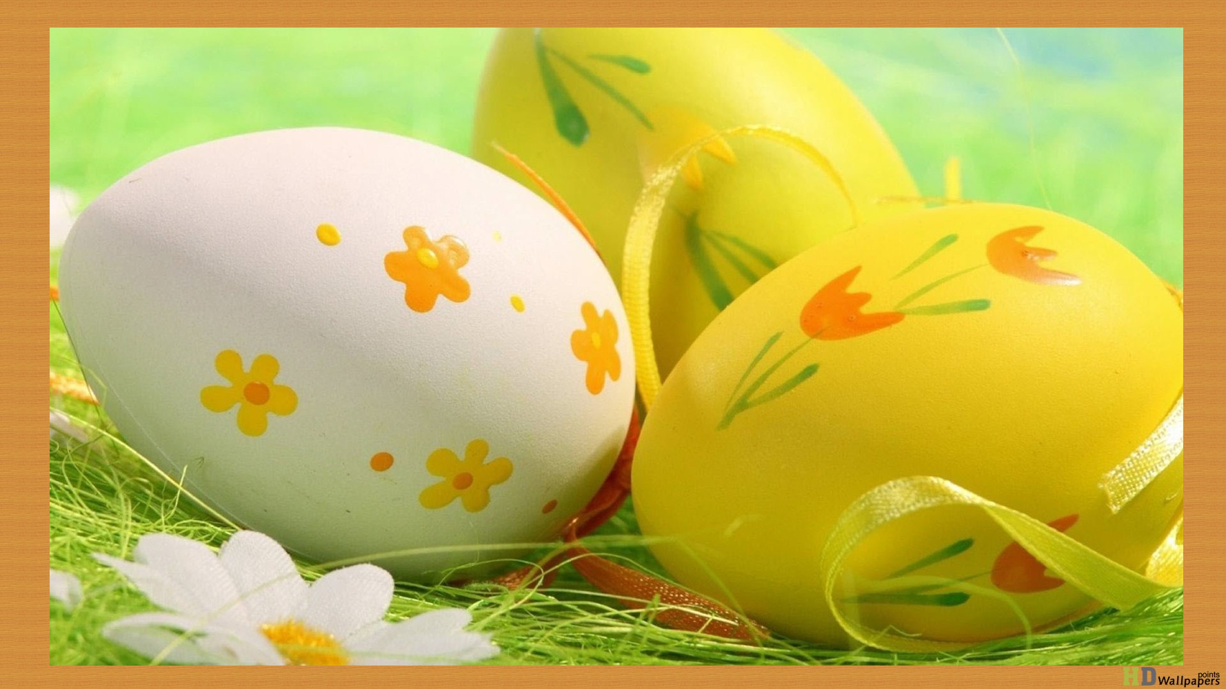 Desktop Happy Easter Eggs Wallpaper 
