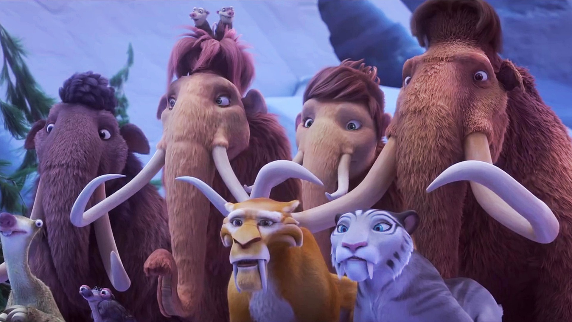 Ice Age Collision Course Animals Wallpaper 