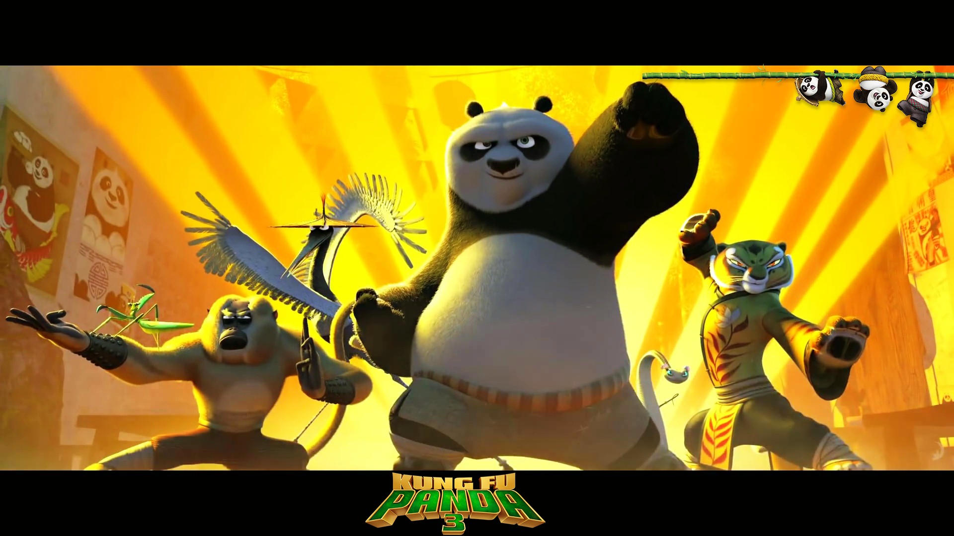 Kung Fu Panda 3 Movie Wallpaper 