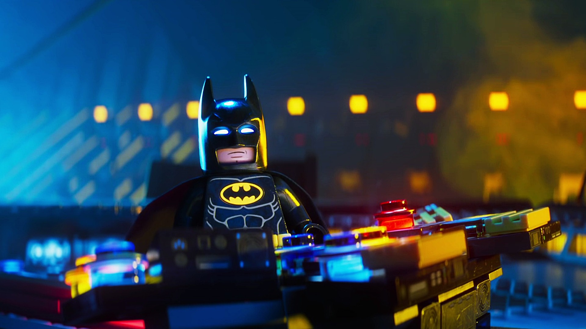 The LEGO Batman Movie Batman Operating Business Wallpaper.