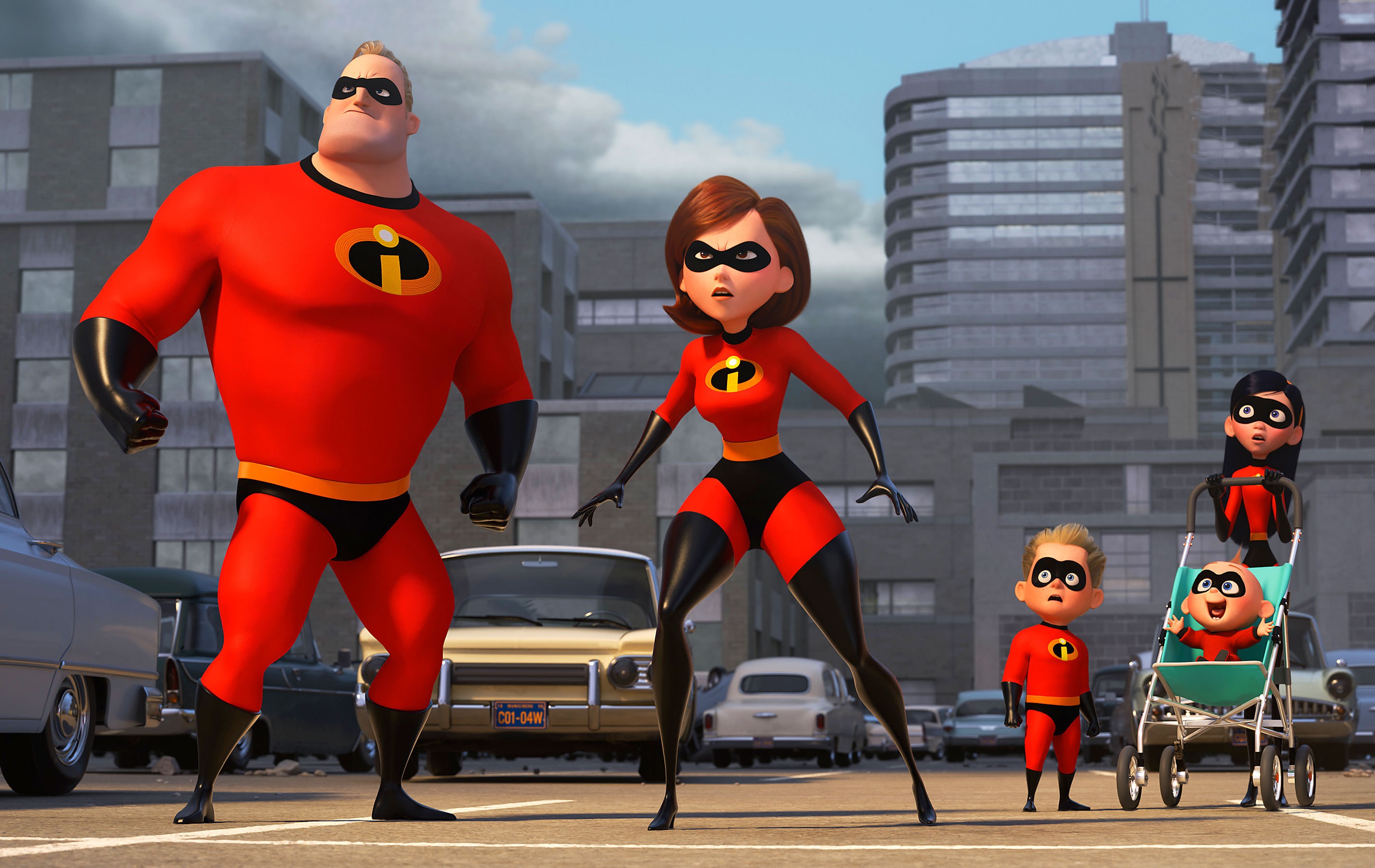 Incredibles 2 HD Background Wallpaper 