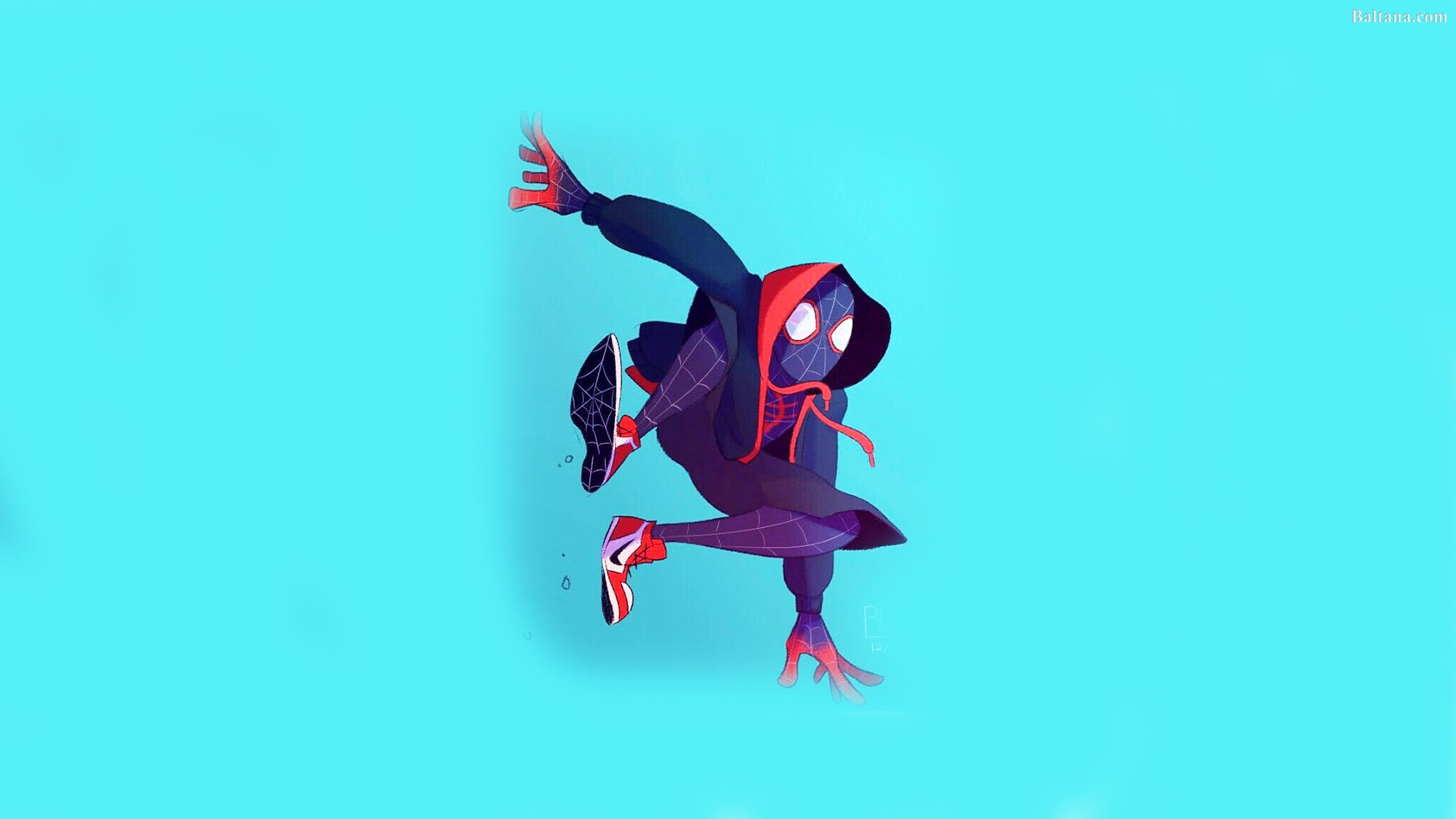 Spiderman Into The Spider Verse Wallpaper.
