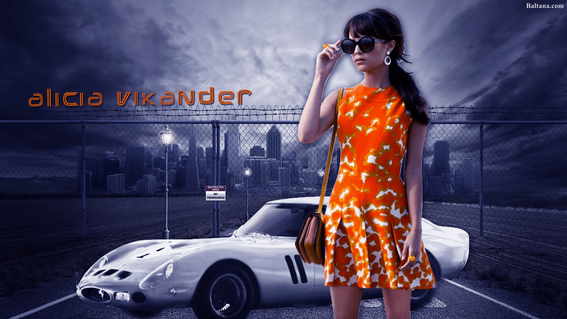 Alicia Vikander Background Wallpaper 