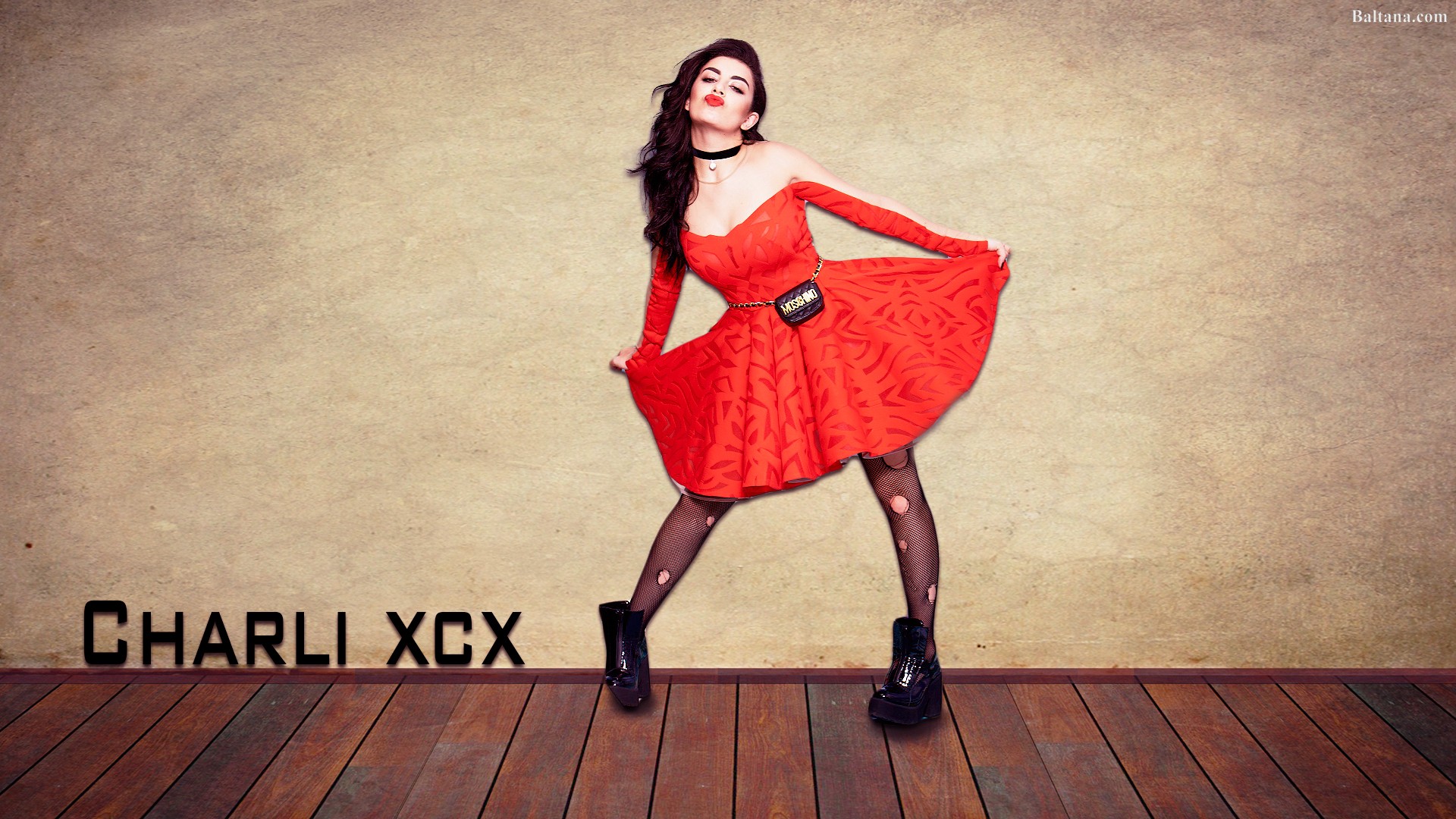 Charli XCX HD Background Wallpaper 