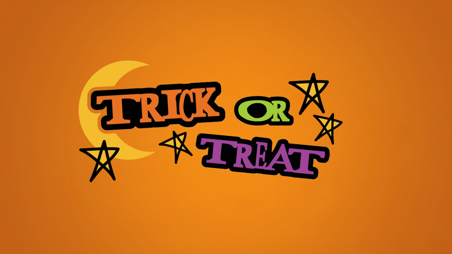 Trick Or Treat HD Background Wallpaper.