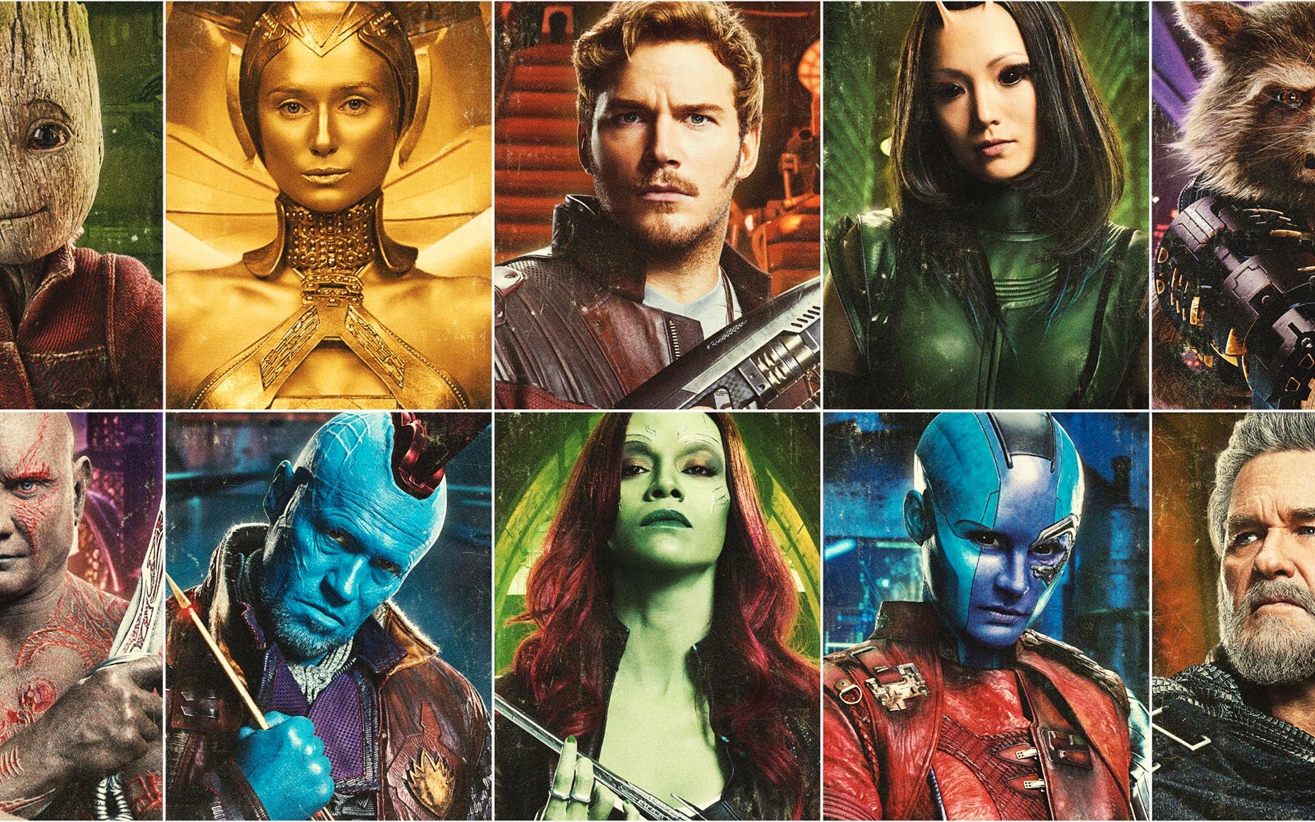 Guardian of The Galaxy Characters Wallpapers Full HD.