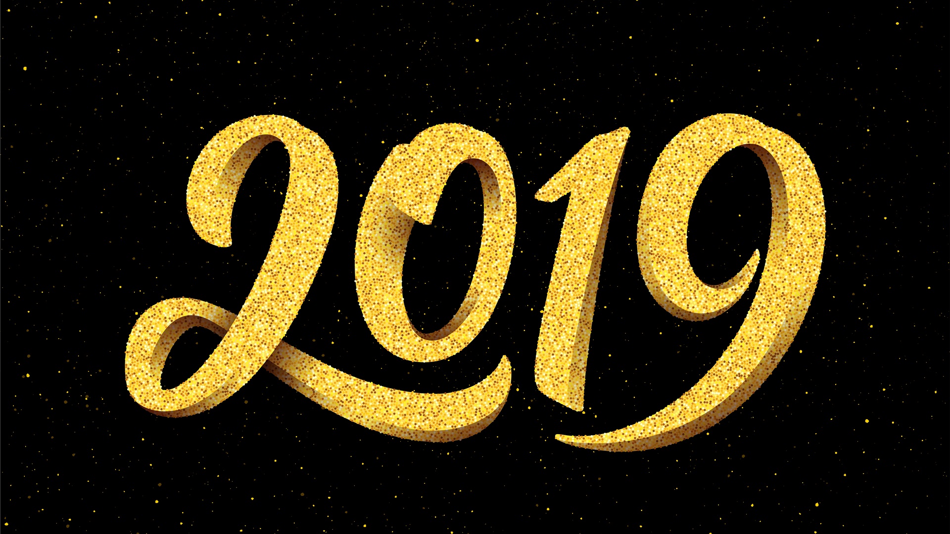 2019 Happy New Year High Definition Wallpaper 