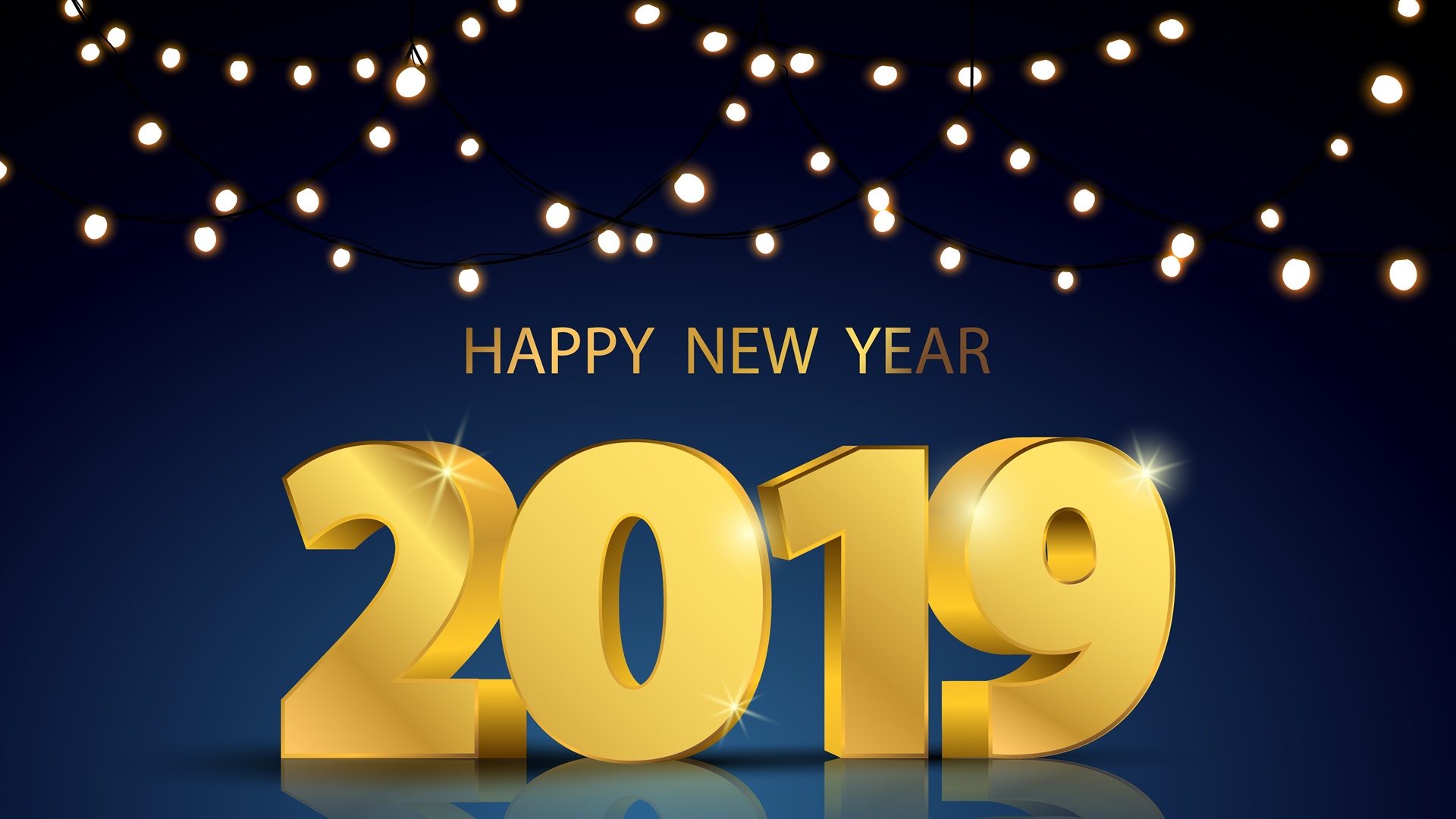 2019 New Year Background Wallpapers 