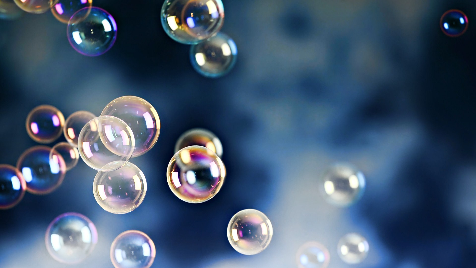 Bubbles HD Desktop Wallpaper 