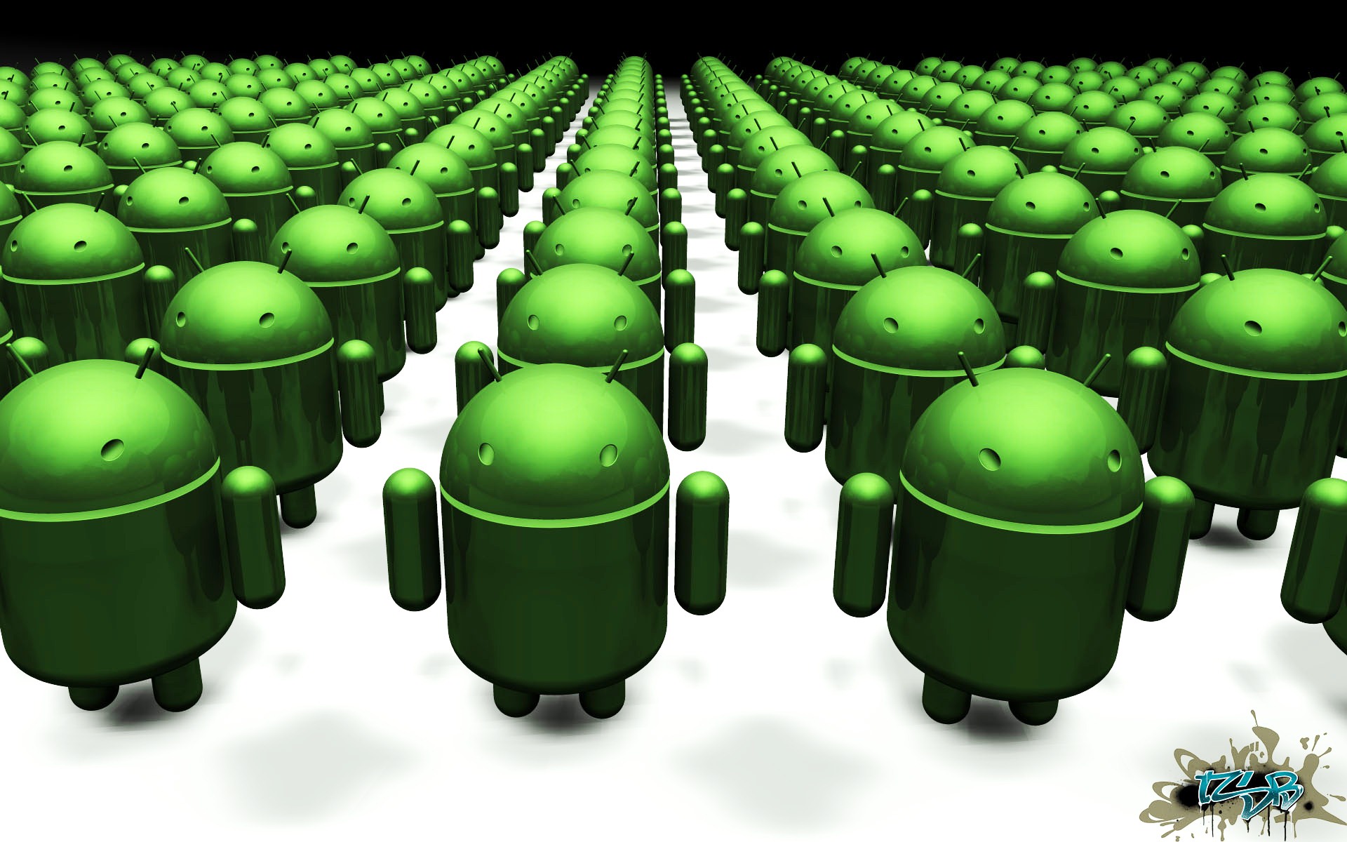Android Robot Army Best Wallpaper 