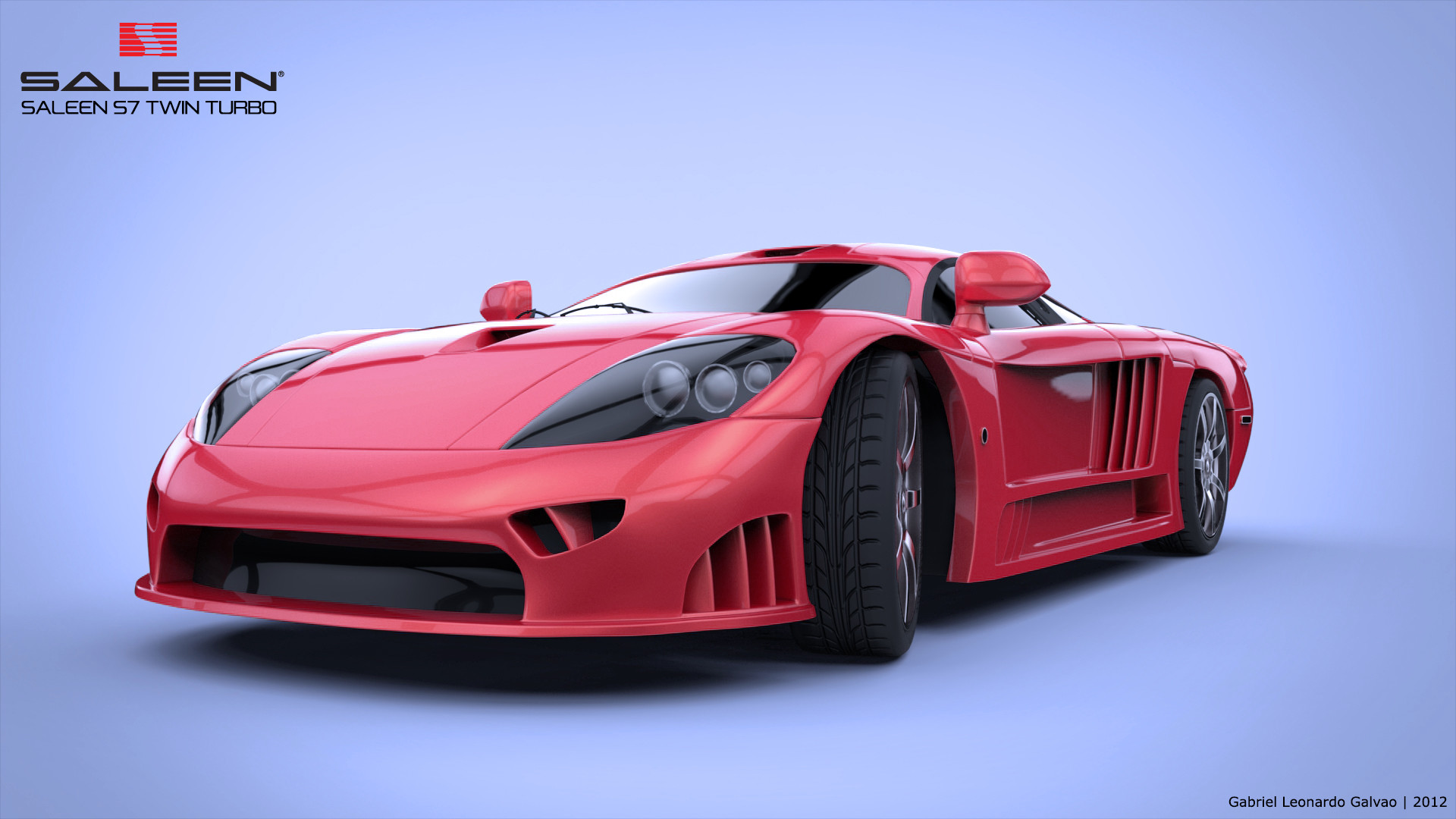Red Saleen S7 Twin Turbo Widescreen Wallpapers 