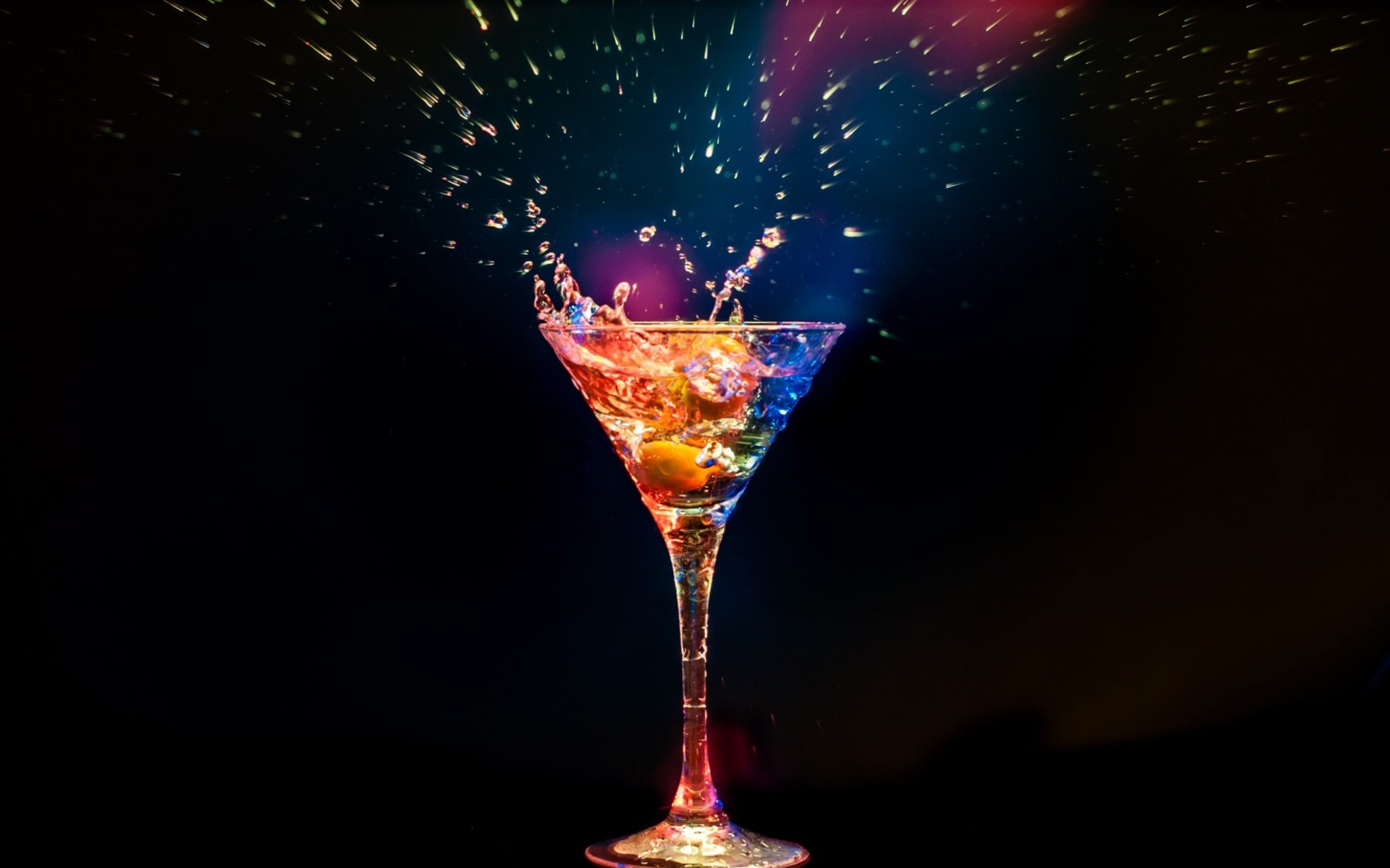 Cocktail Glass HD Desktop Wallpaper 