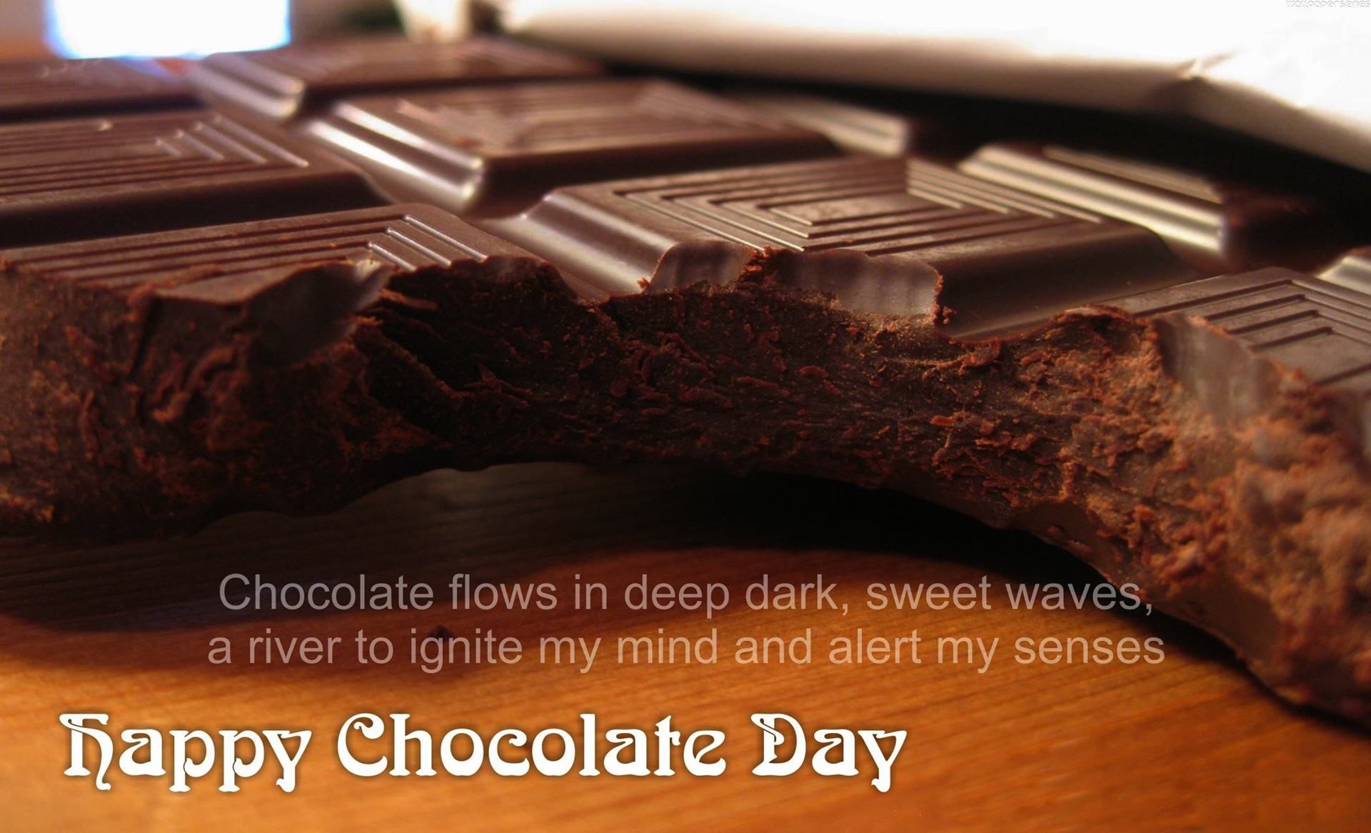 Chocolate Day Quotes Wallpaper 