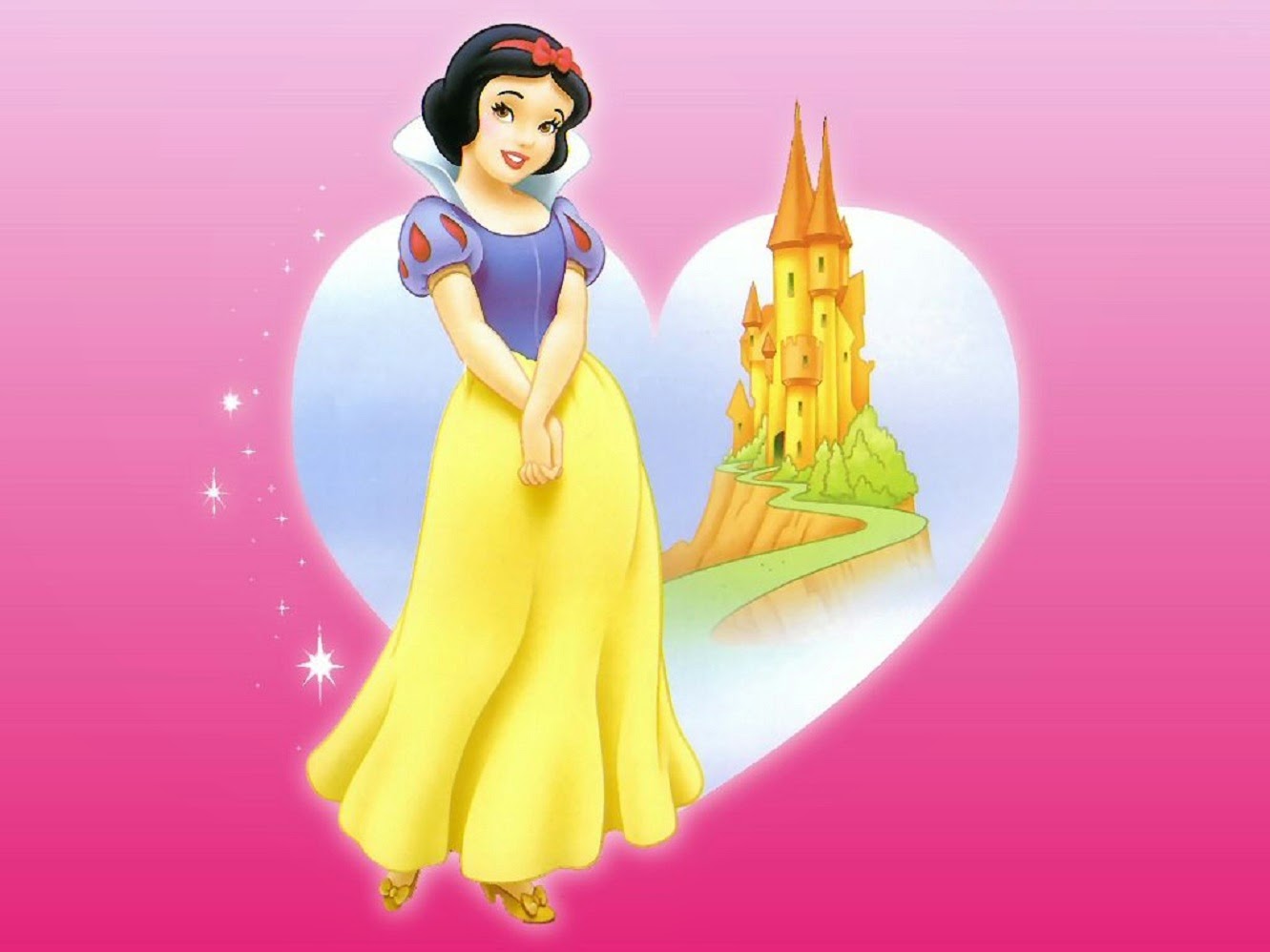 Disney Princess Snow White Background Wallpaper 