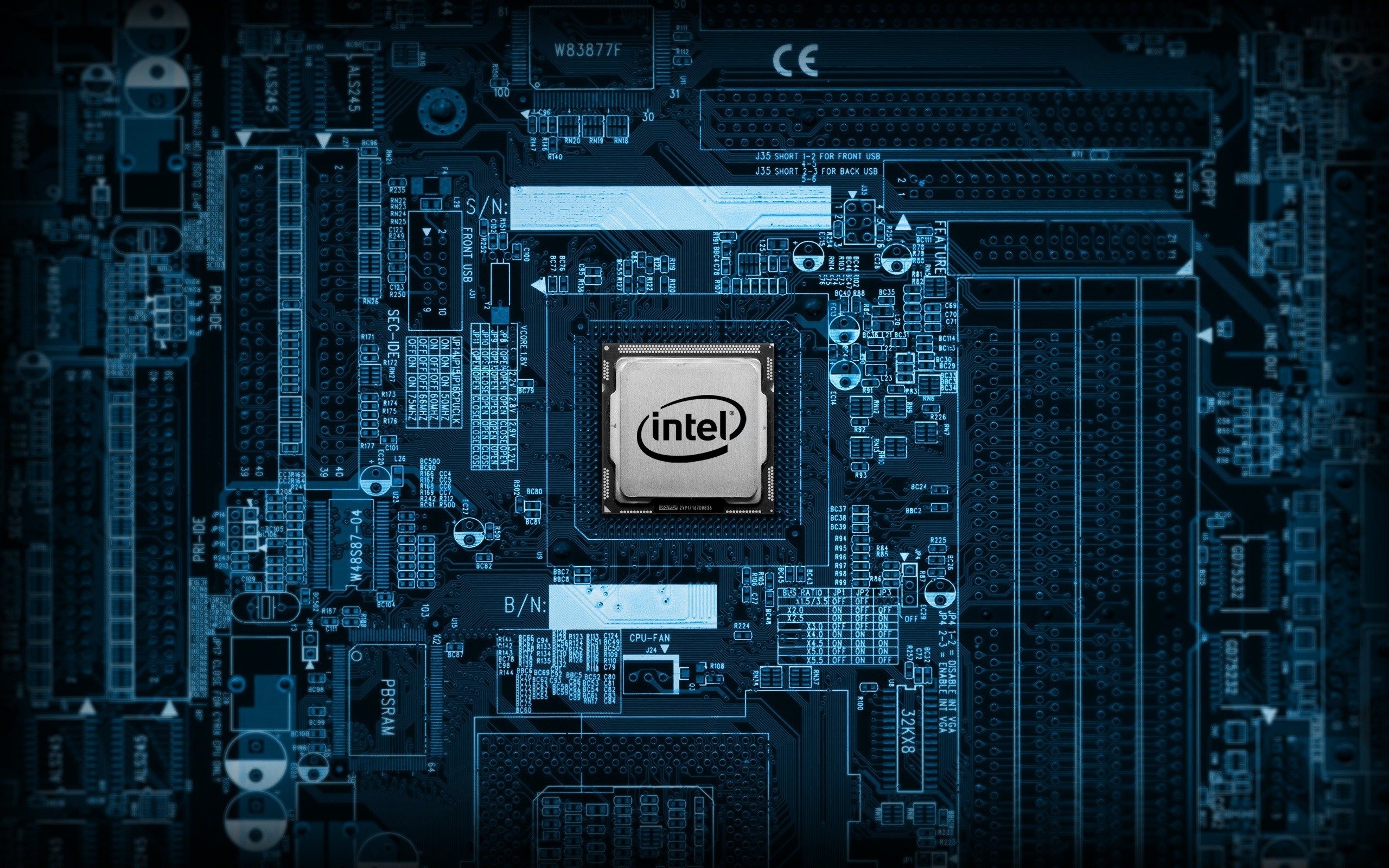 Intel Motherboard Wallpaper HD 
