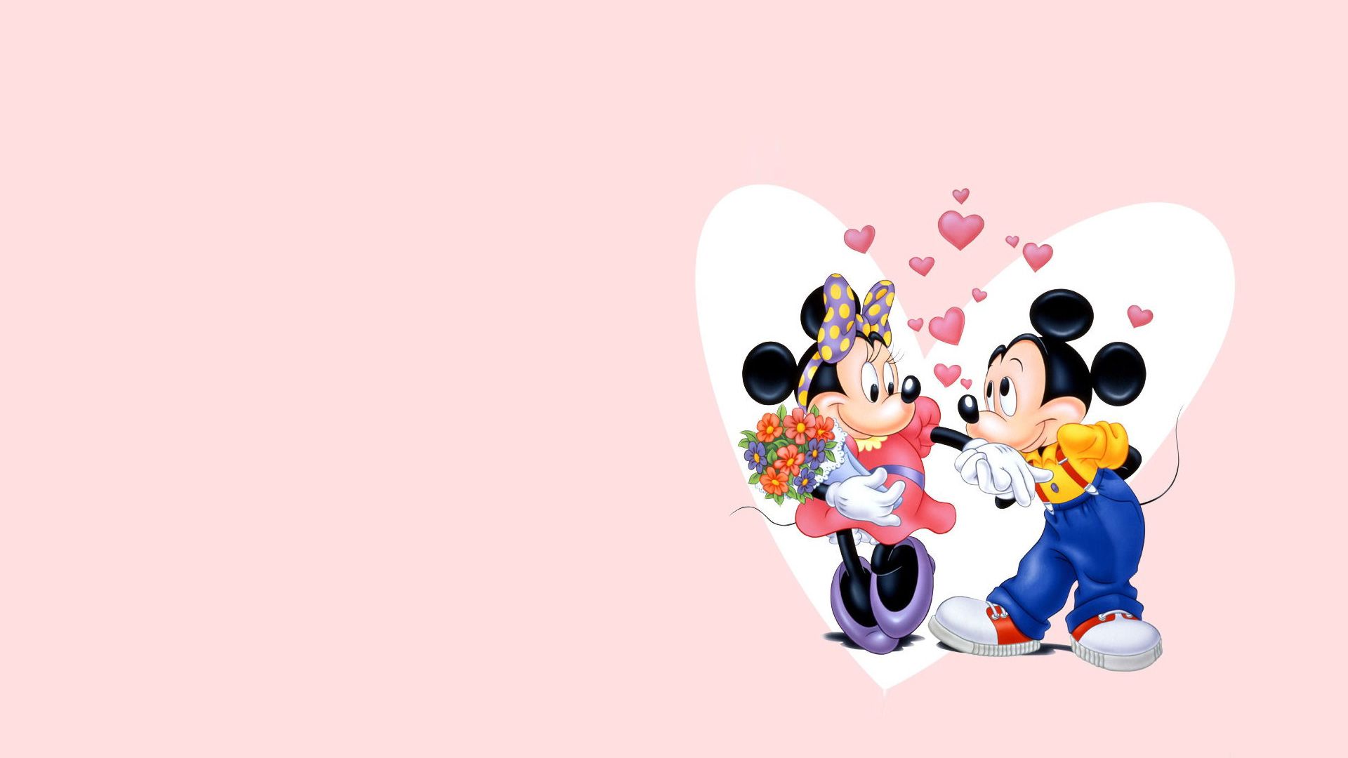 Mickey And Minnie Mouse Wallpaper HD 