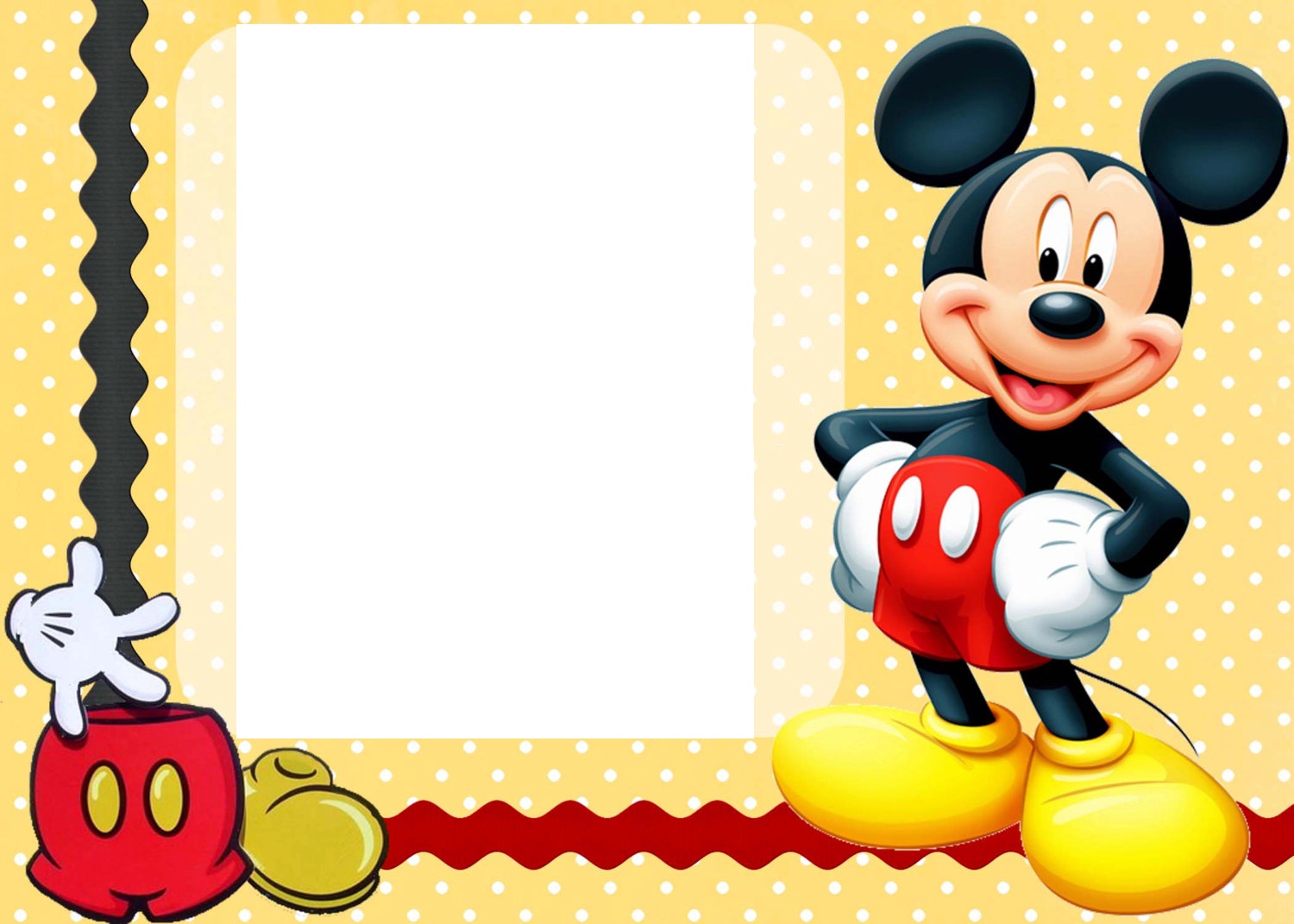 Mickey Mouse BirtHDay Desktop Wallpaper 