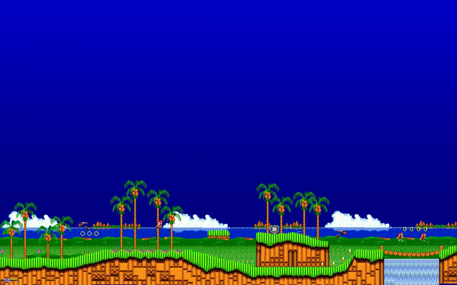 Sonic The Hedgehog Game Wallpaper.
