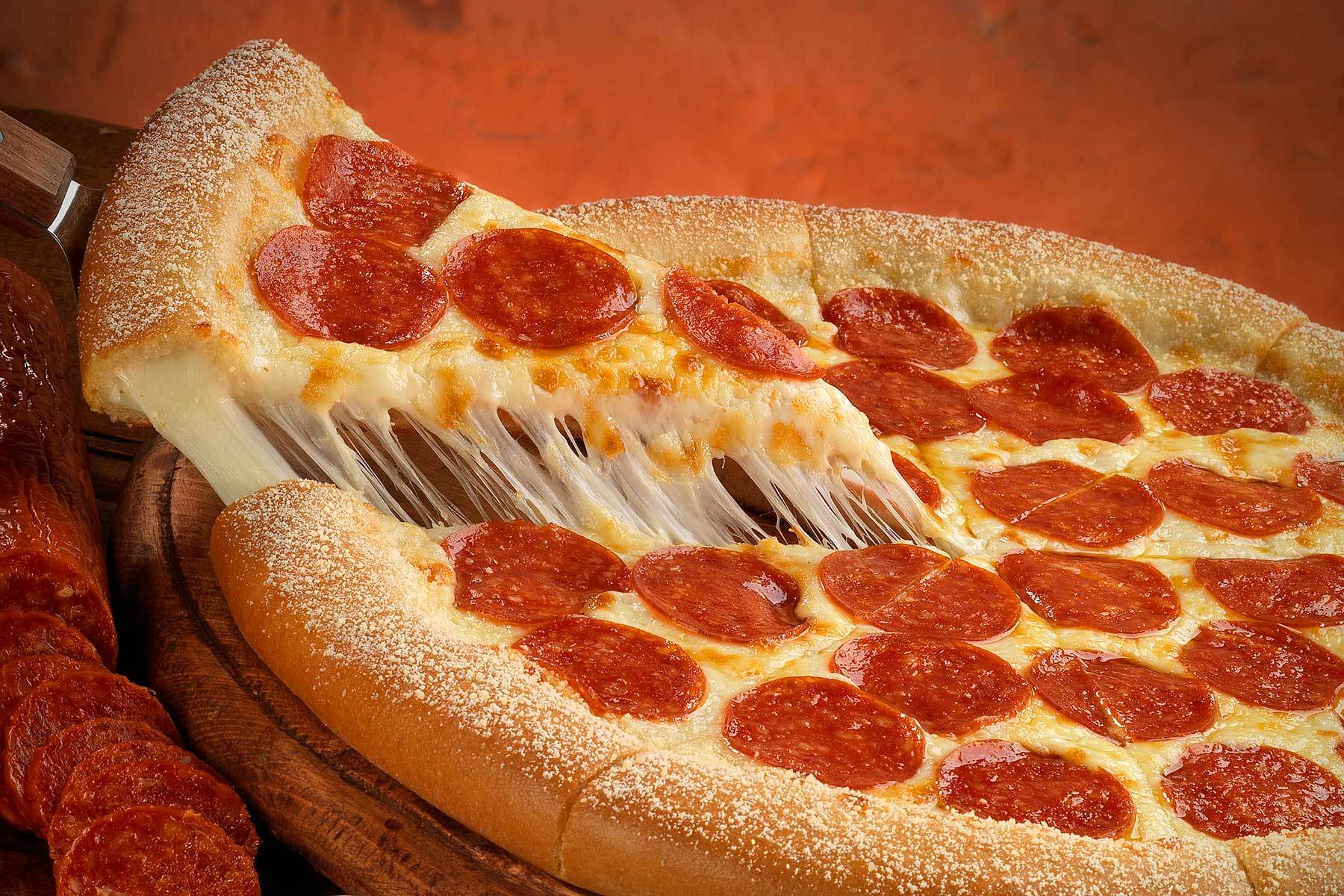 Pepperoni Pizza Widescreen Wallpapers 