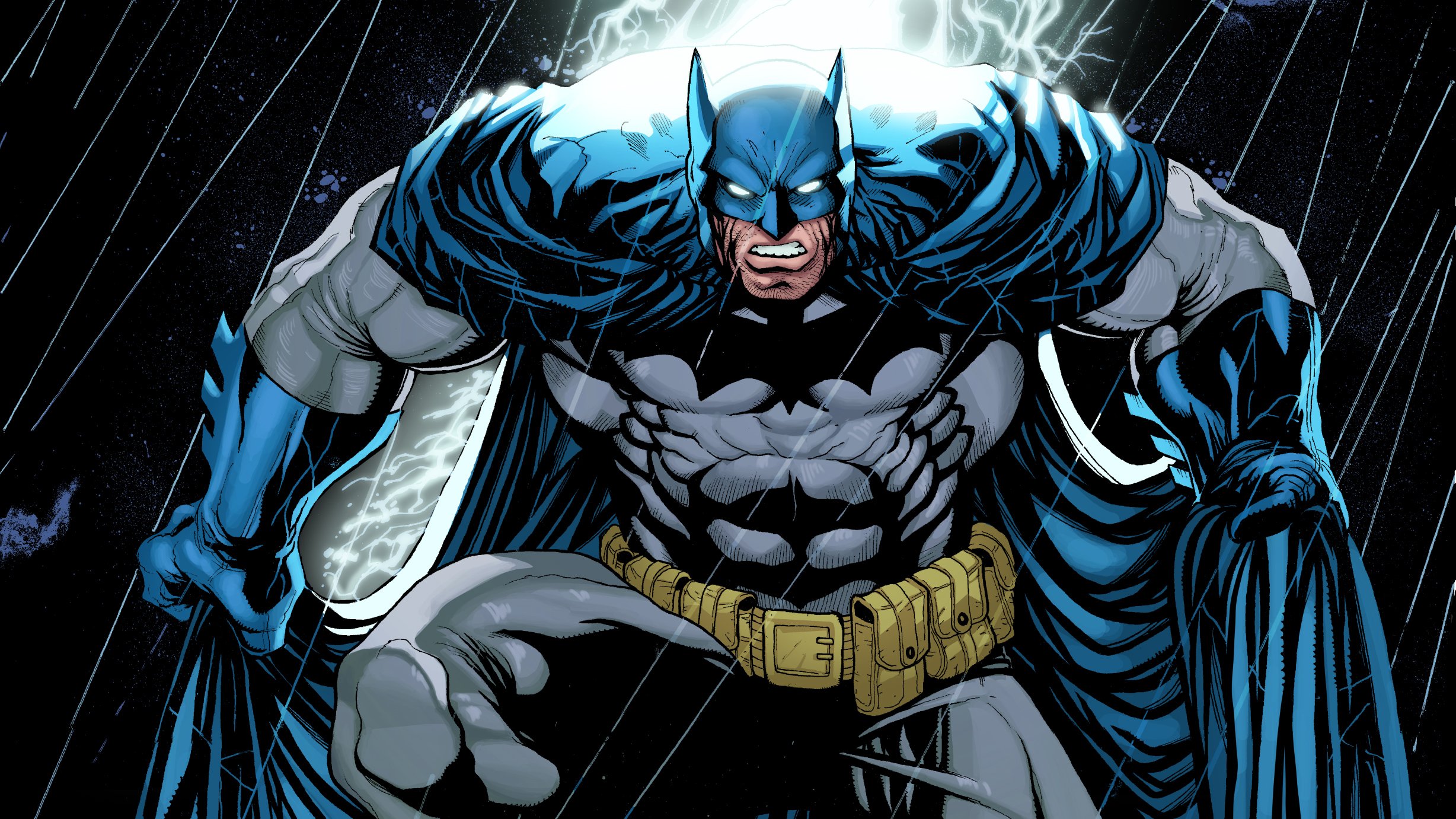 Batman Comic Wallpaper 2456x1381 