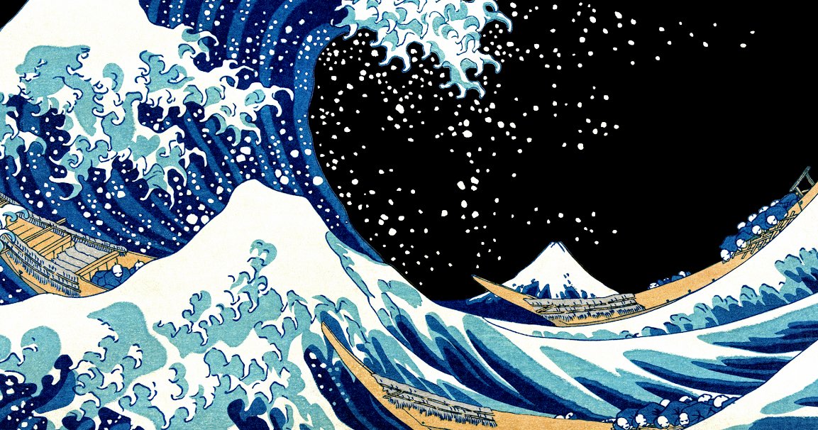 Wave Wallpaper 1153x606 