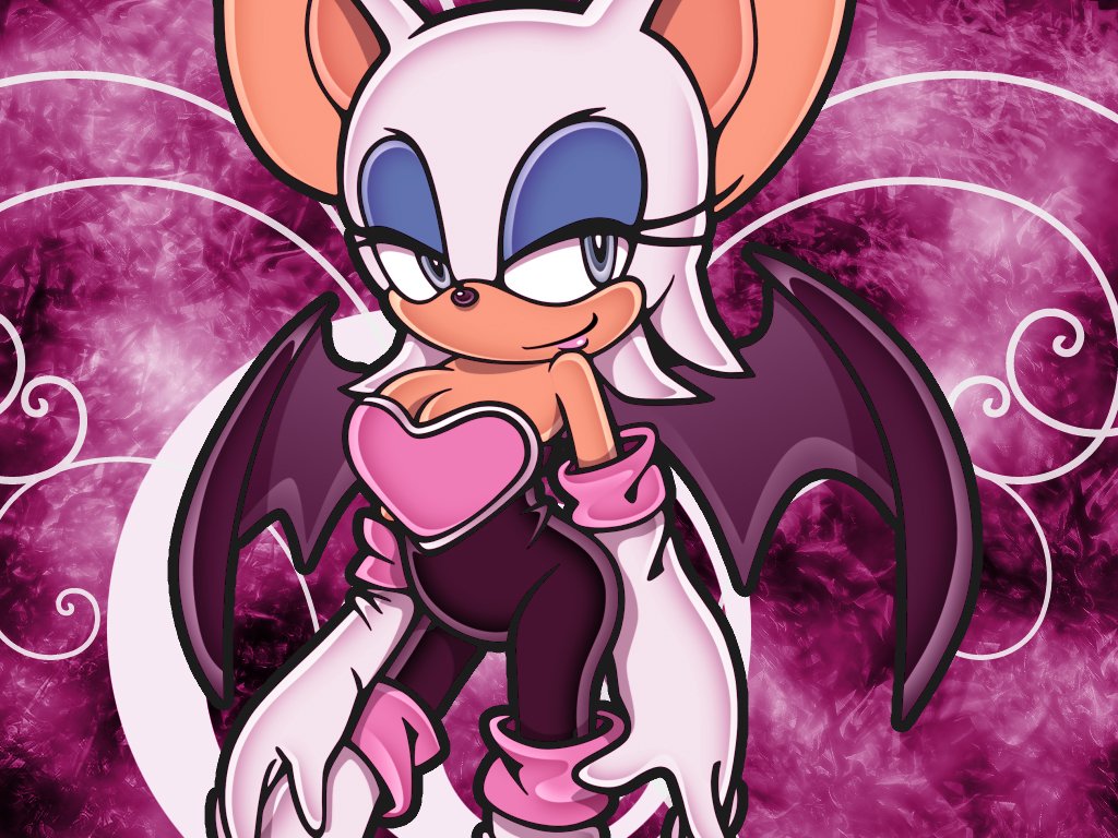 Sonic X Rouge The Bat Widescreen Wallpapers 