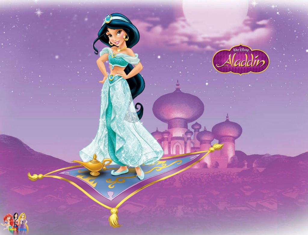Disney Princess Jasmine HD Wallpaper.