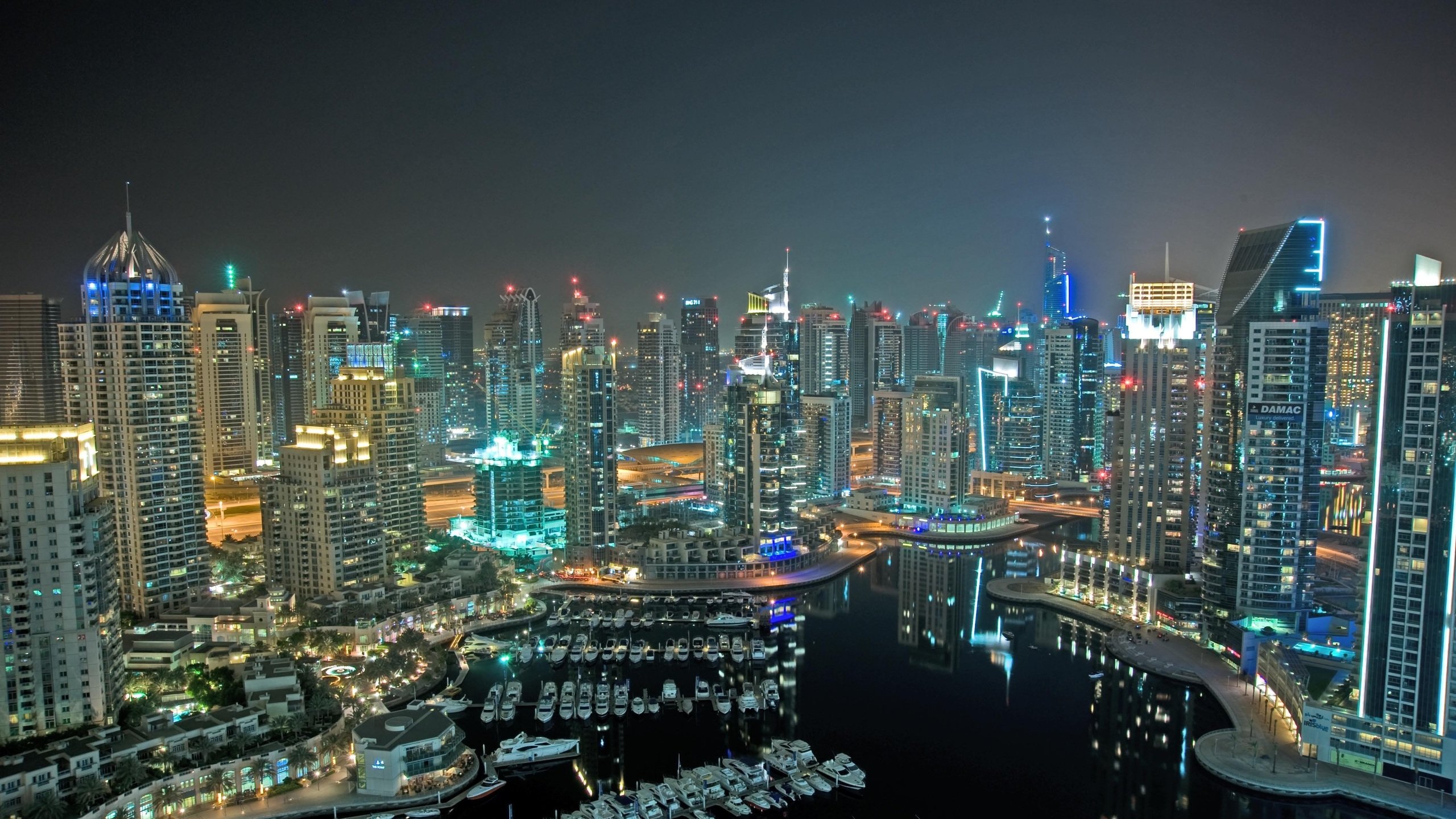 Kuwait City Desktop Widescreen Wallpaper 