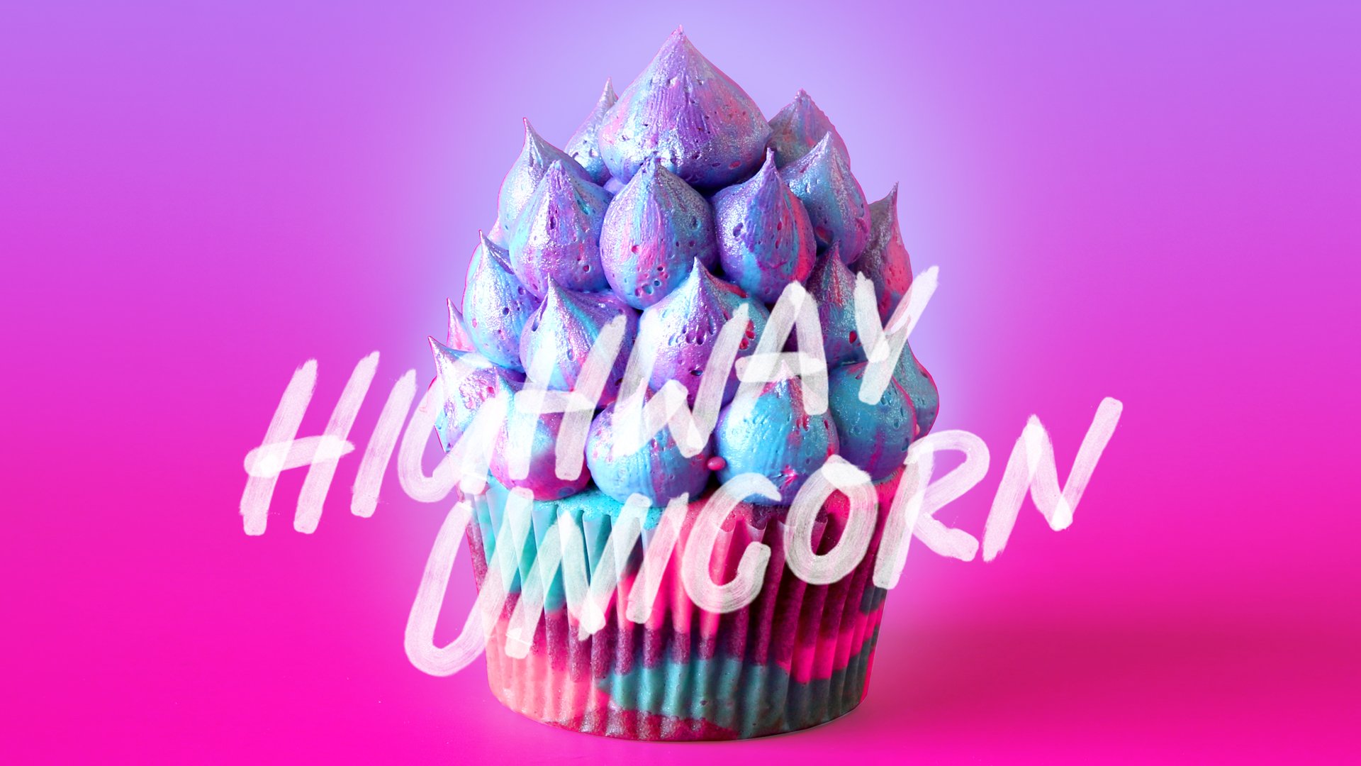 Cupcake Unicorn High Definition Wallpaper 