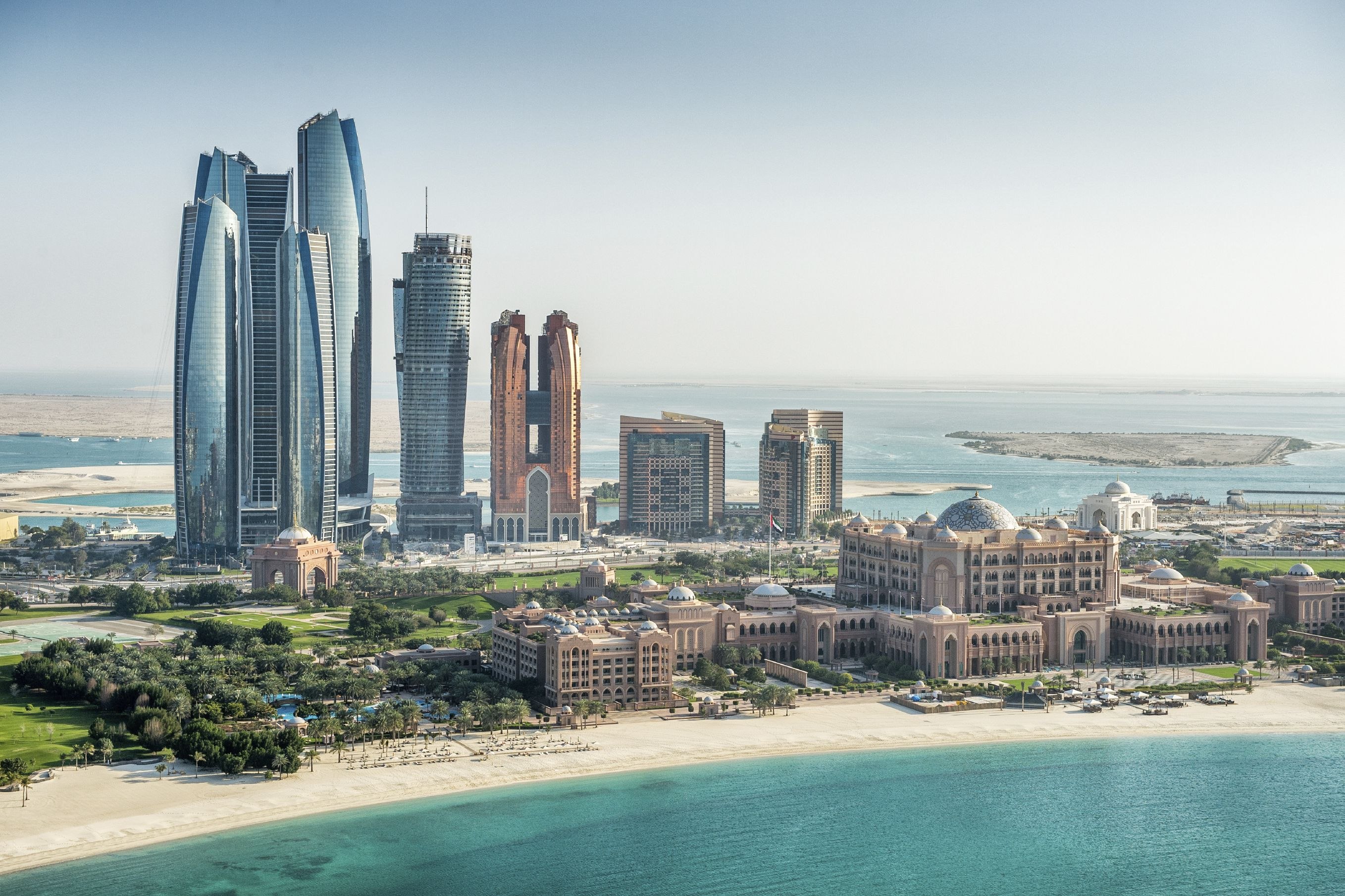 Abu Dhabi Skyline Best Wallpaper 