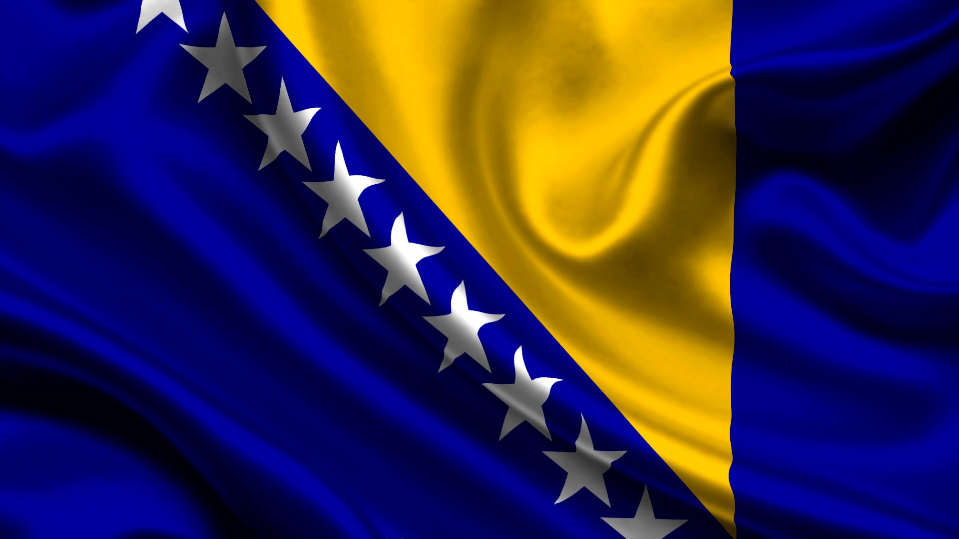 Bosnia and Herzegovina Flag Wallpaper 