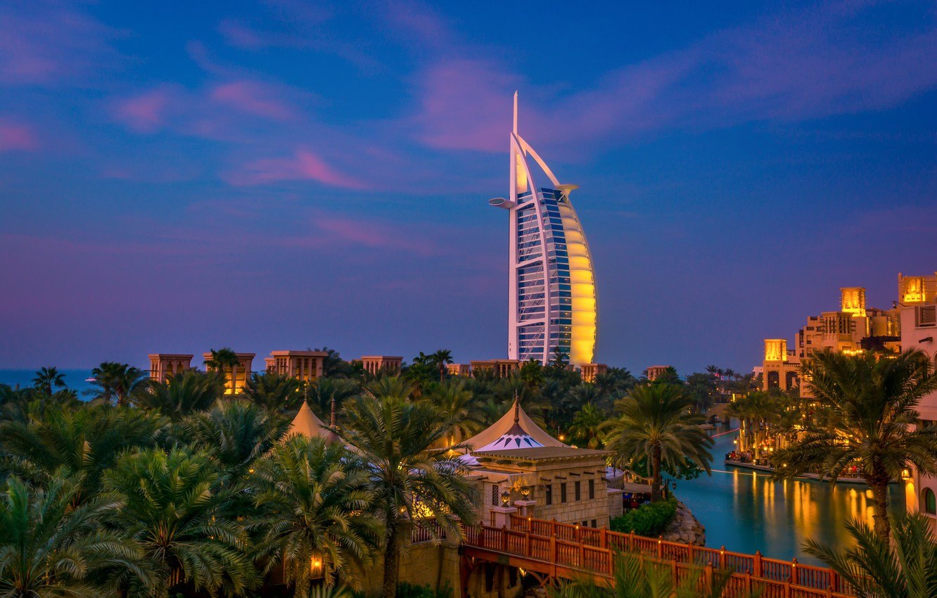 Burj Al Arab Tourism HD Desktop Wallpaper 