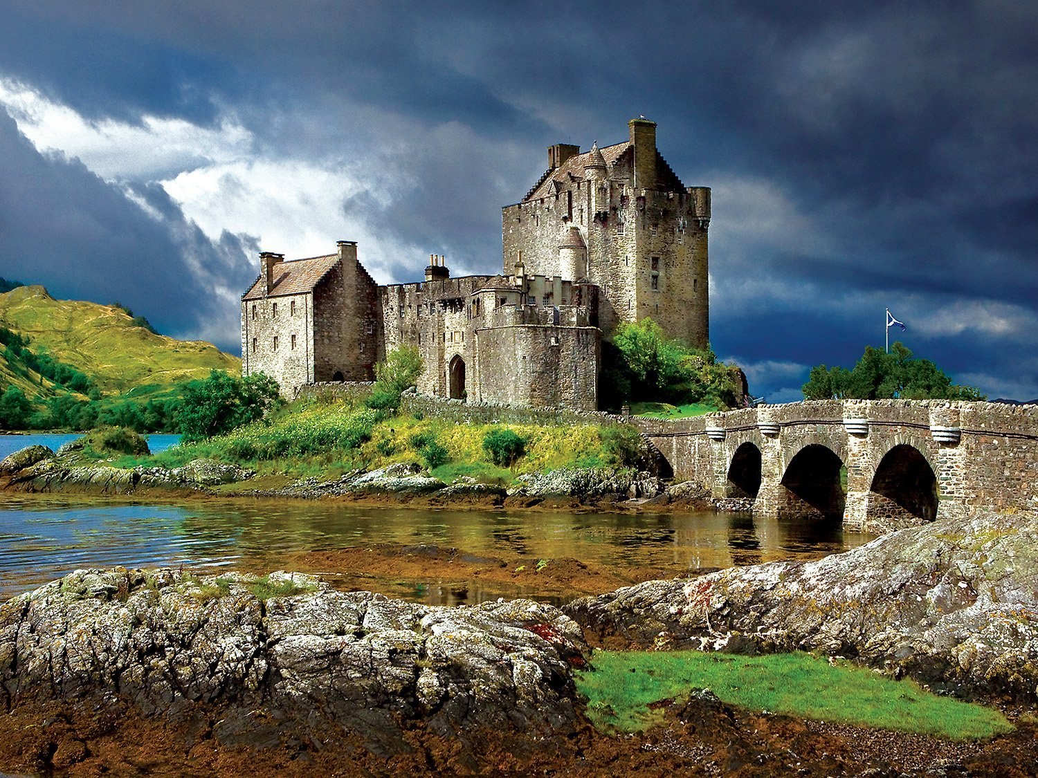 Castle Eilean Donan Tourism HD Wallpapers 