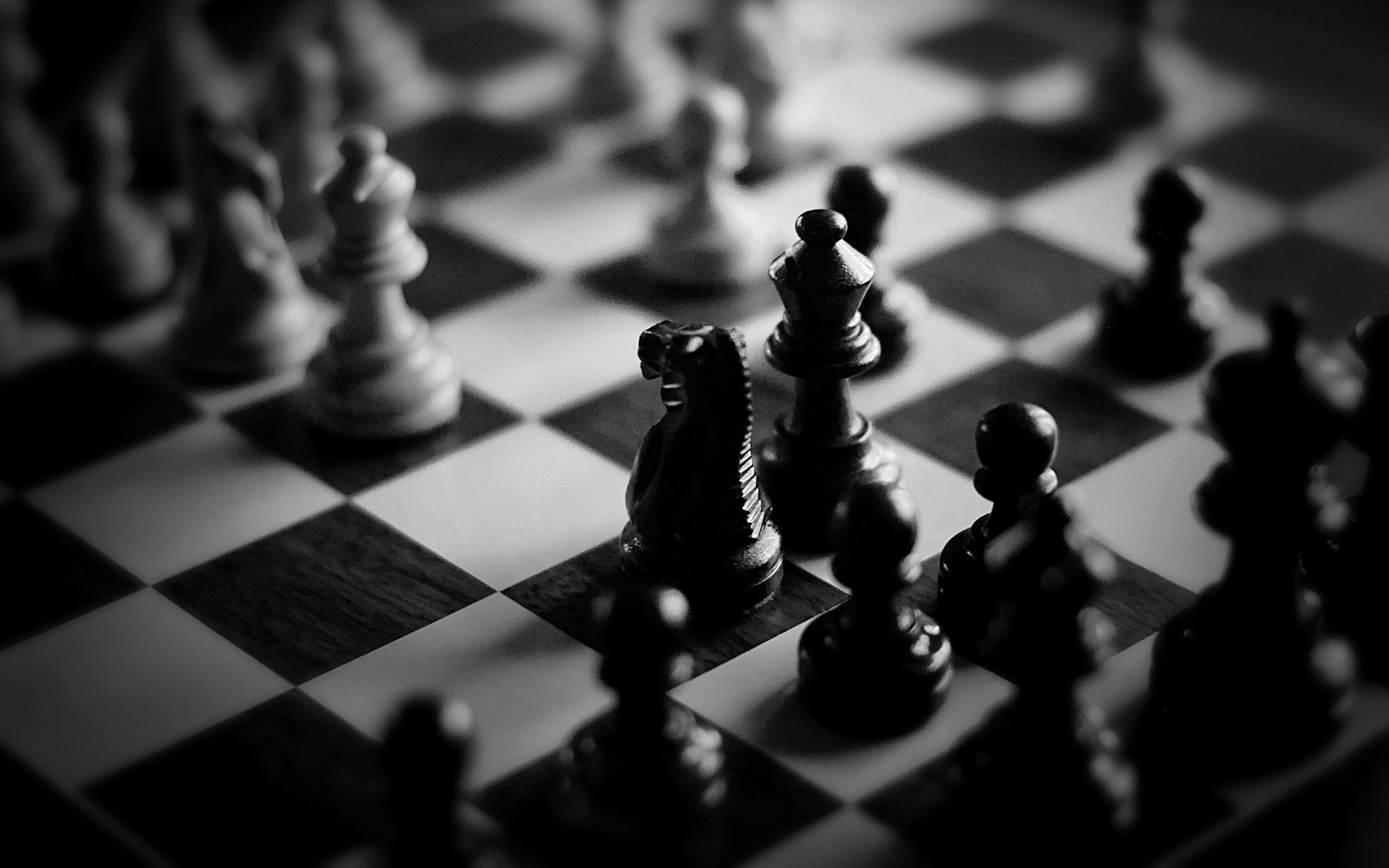 Chess Board Game Desktop Wallpaper 