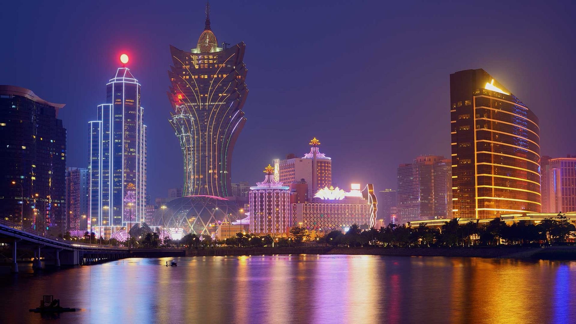 Macau Skyline Widescreen Wallpapers 