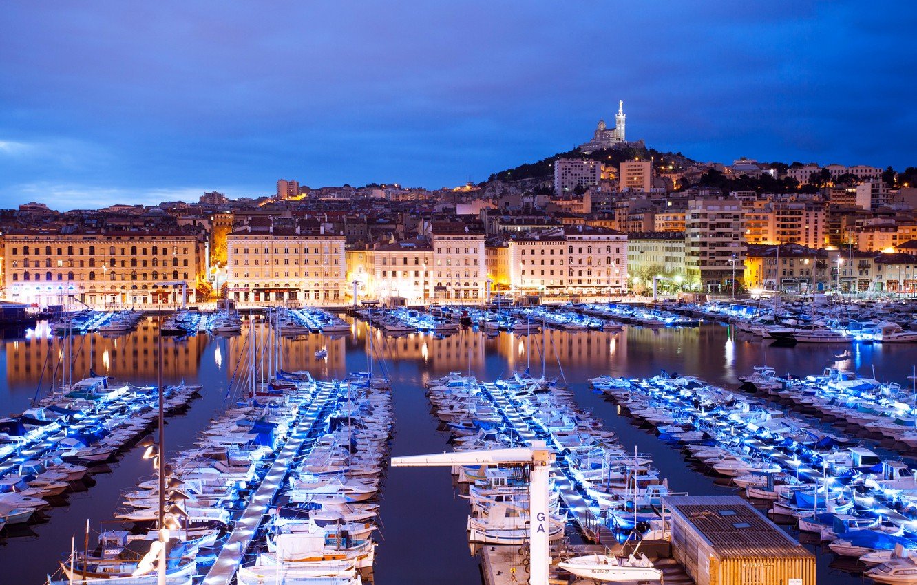 Marseille Town HD Desktop Wallpaper 