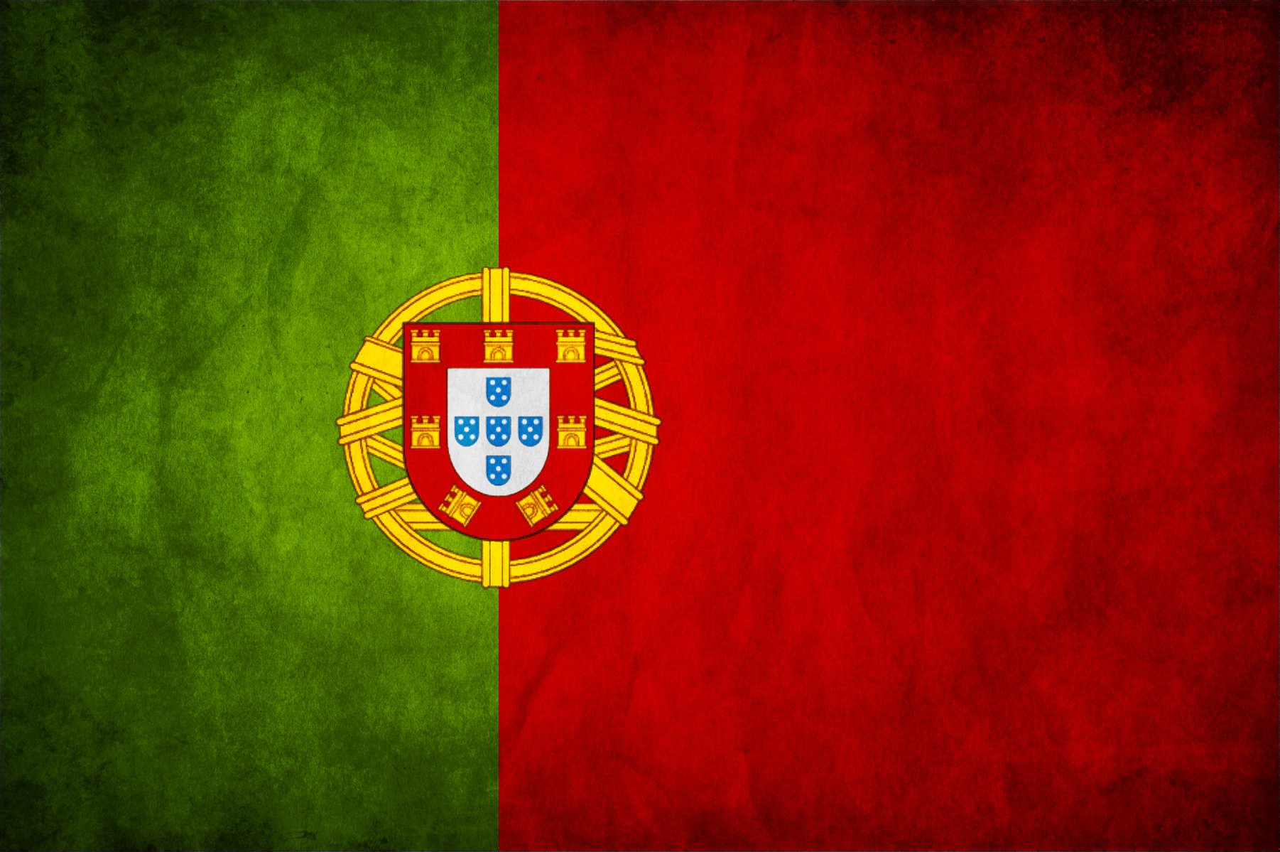 Portugal Flag Background Wallpaper 
