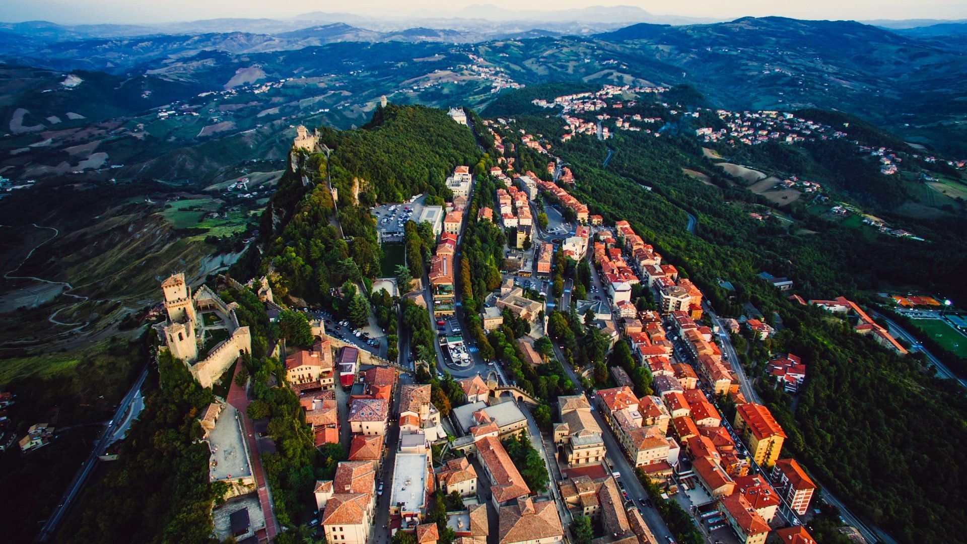 San Marino Background Wallpaper 