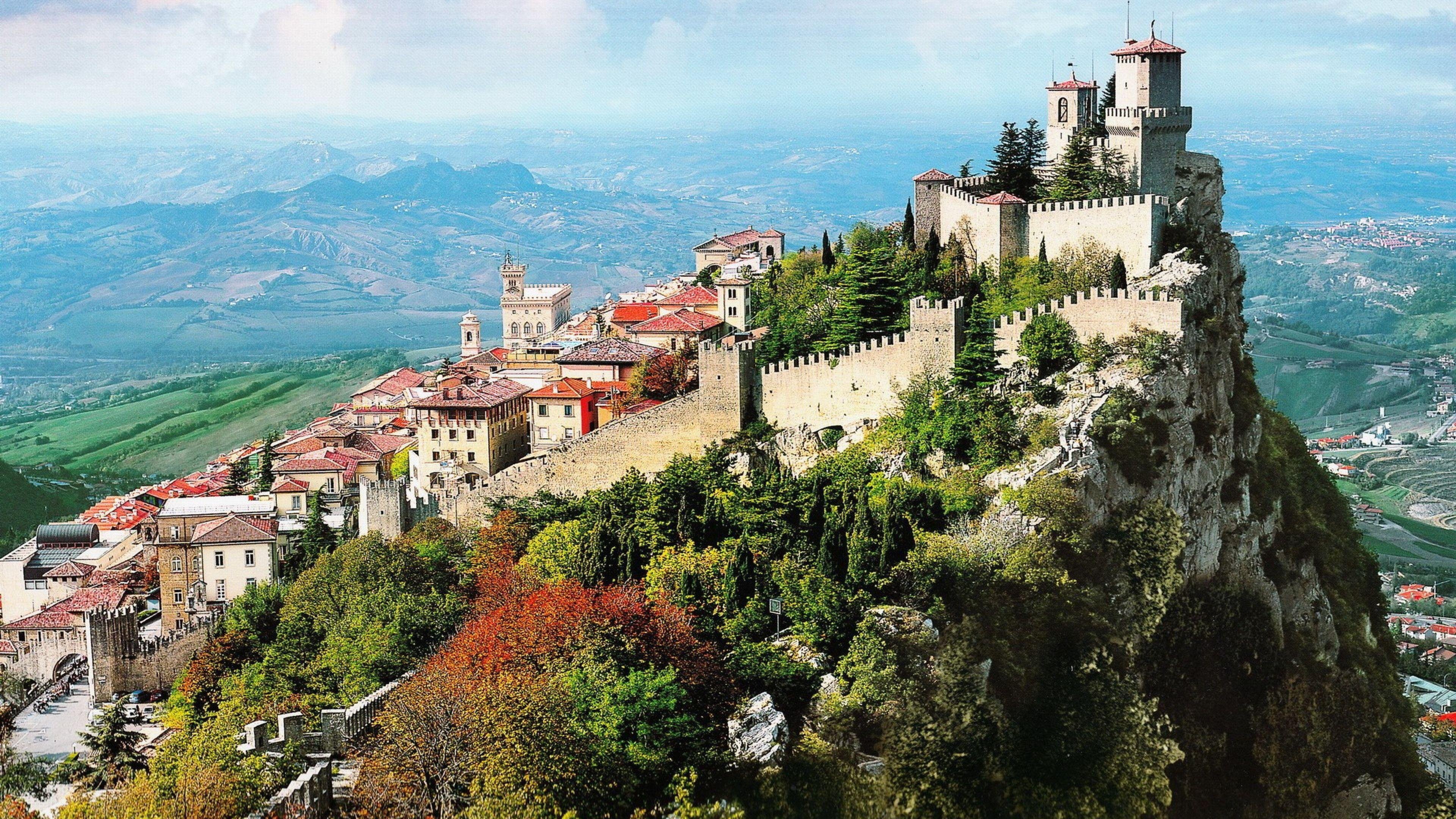 San Marino Mountain Wallpaper HD 