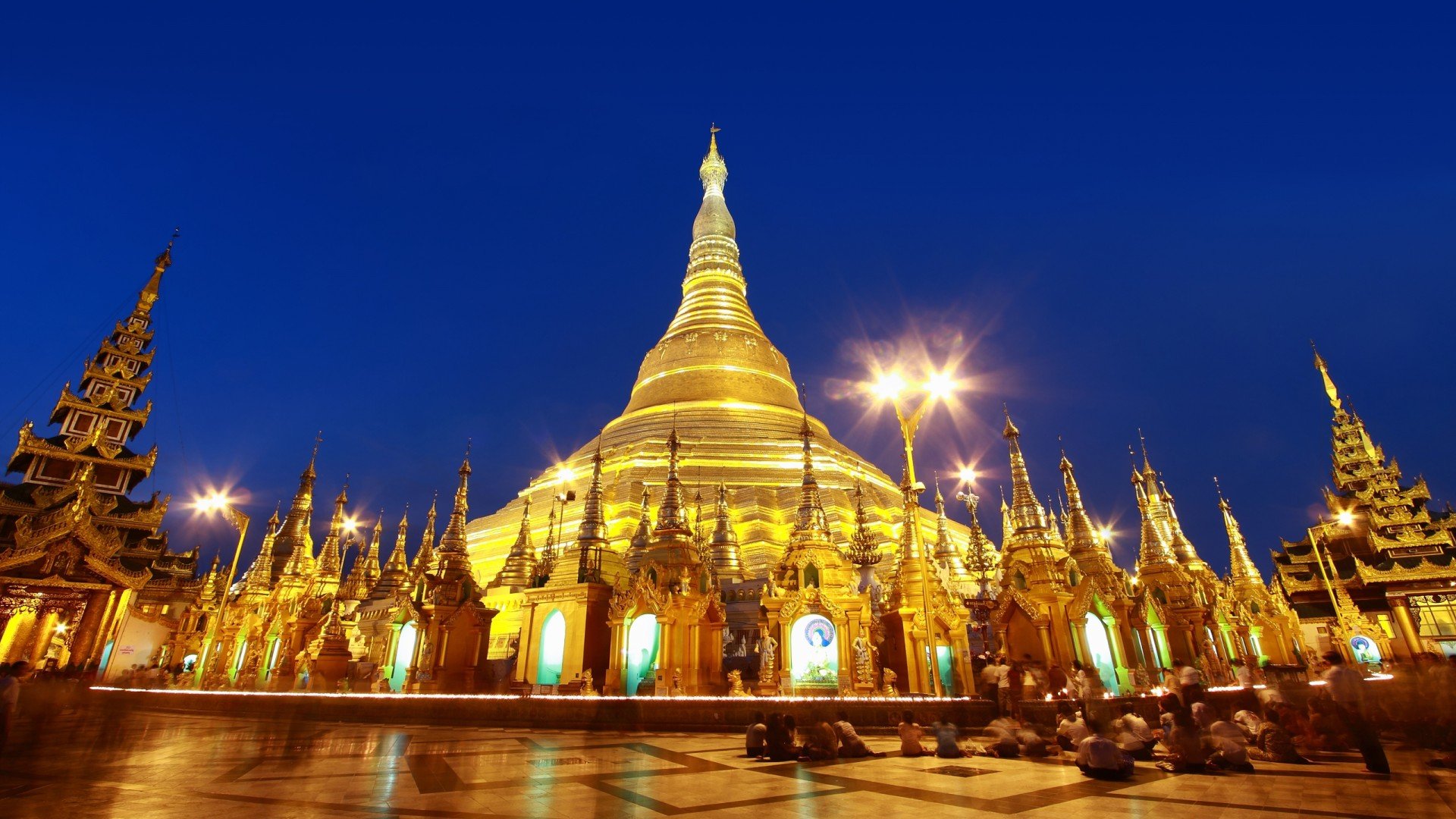 Shwedagon Pagoda Myanmar Best HD Wallpaper 