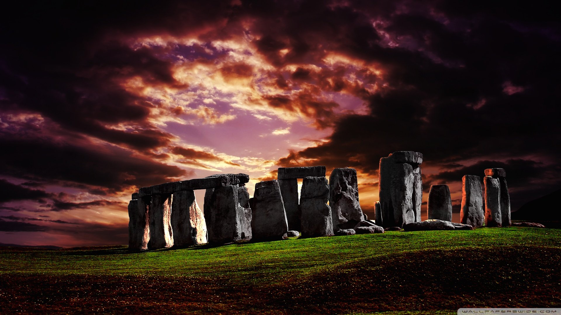 Stonehenge Tourism HD Desktop Wallpaper 